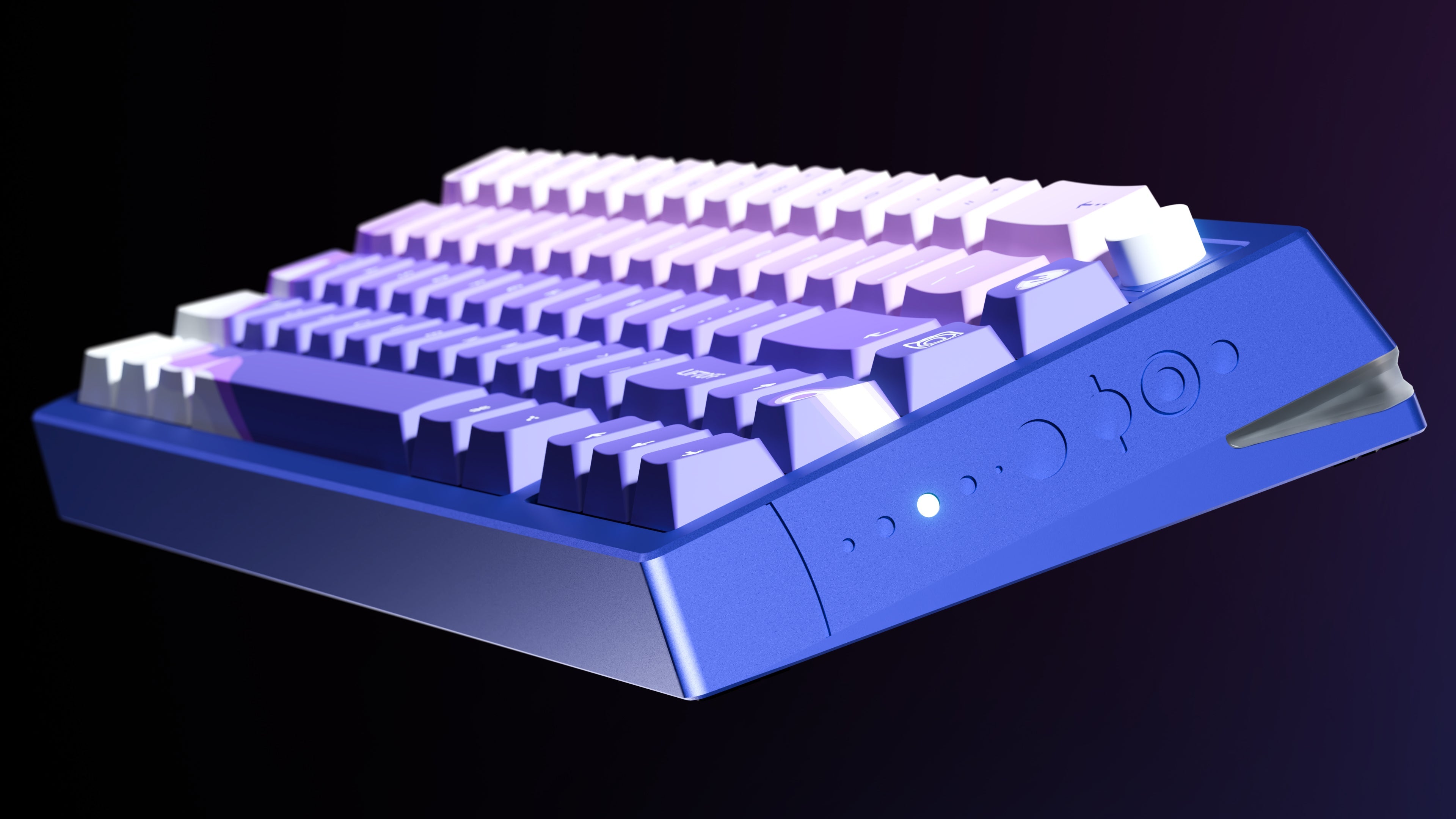 QwertyKey x Meletrix Zoom65 V3 Liftoff, klawiatura aluminiowa custom, Bluetooth, bezprzewodowa, QMK/VIA, pełne RGB