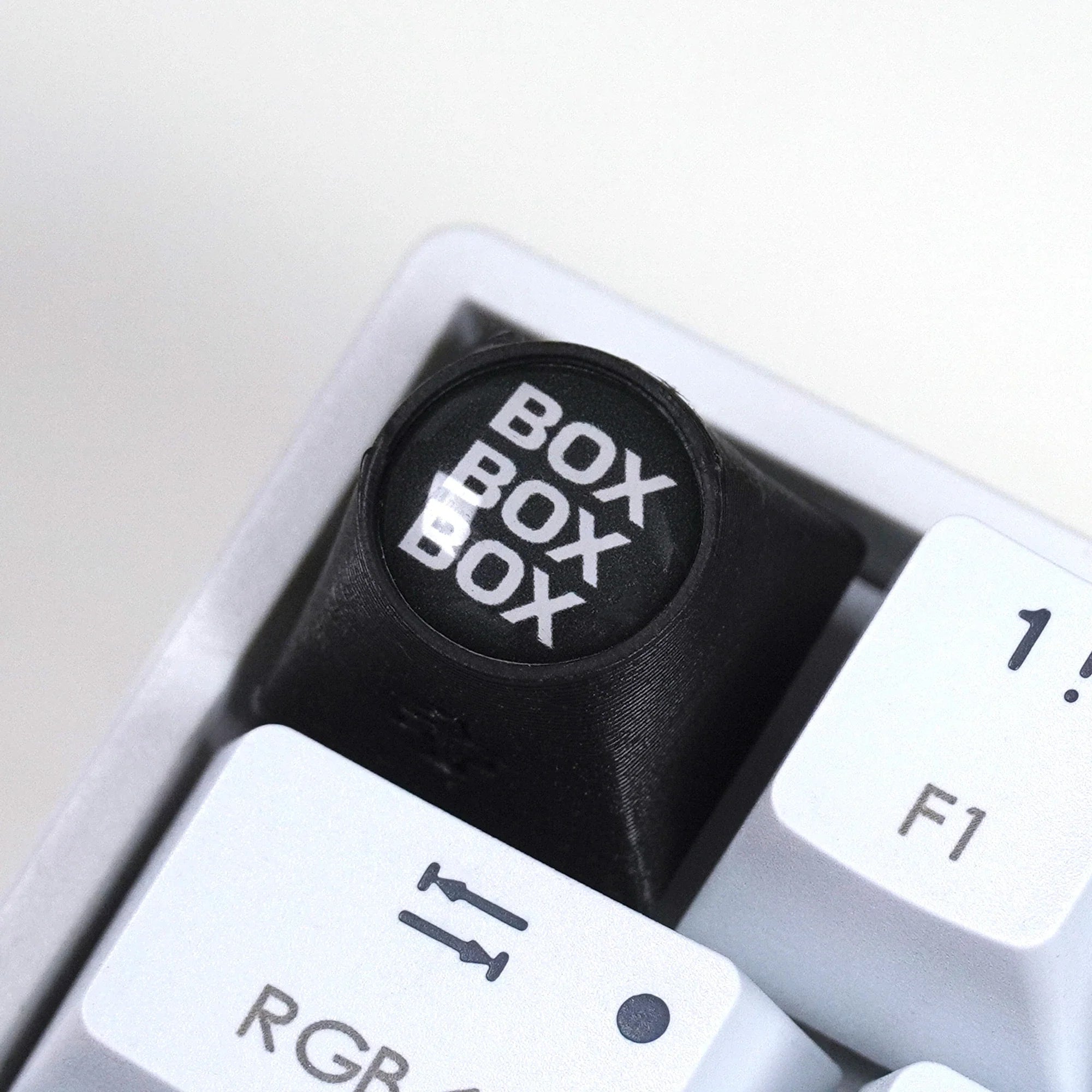 Keycap artisan F1 - BOX BOX - FLAG - DRS - FASTEST LAP