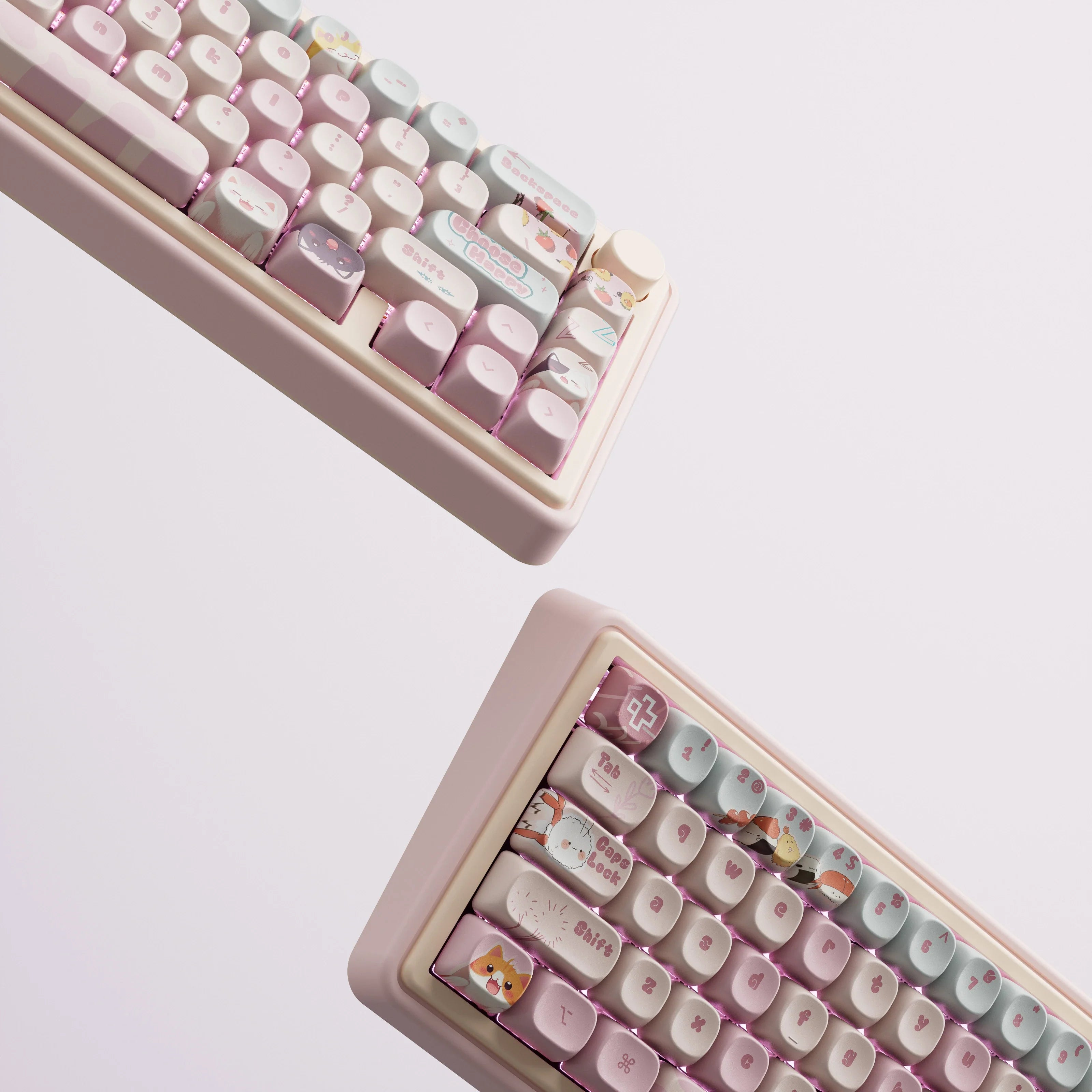 QwertyKey65 Pro Bliss – Bezprzewodowa Klawiatura Mechaniczna Gamingowa, Hotswap, Full RGB, VIA