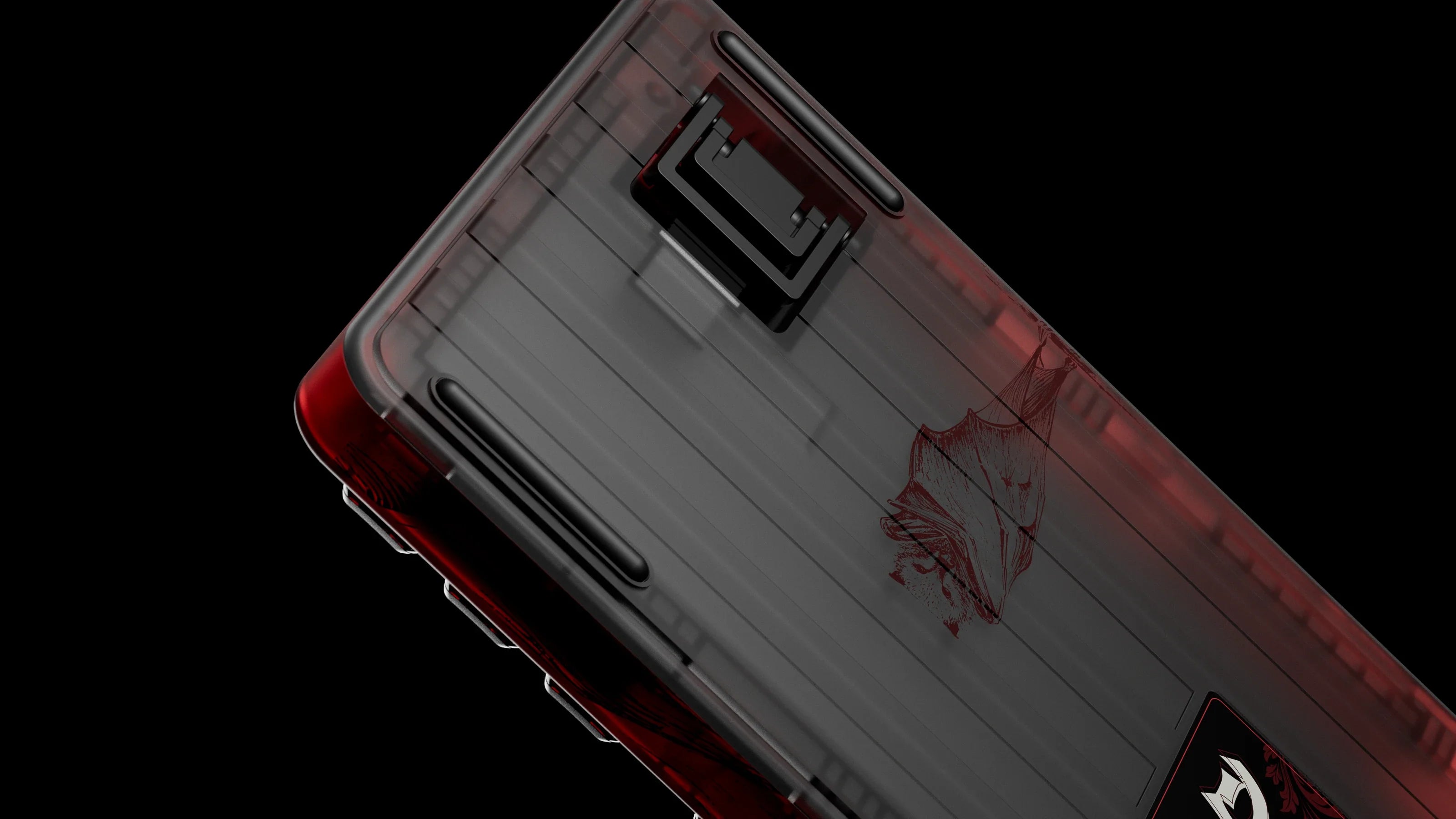 QwertyKey65 Pro Dracula – Bezprzewodowa Klawiatura Mechaniczna Gamingowa, Hotswap, Full RGB, VIA
