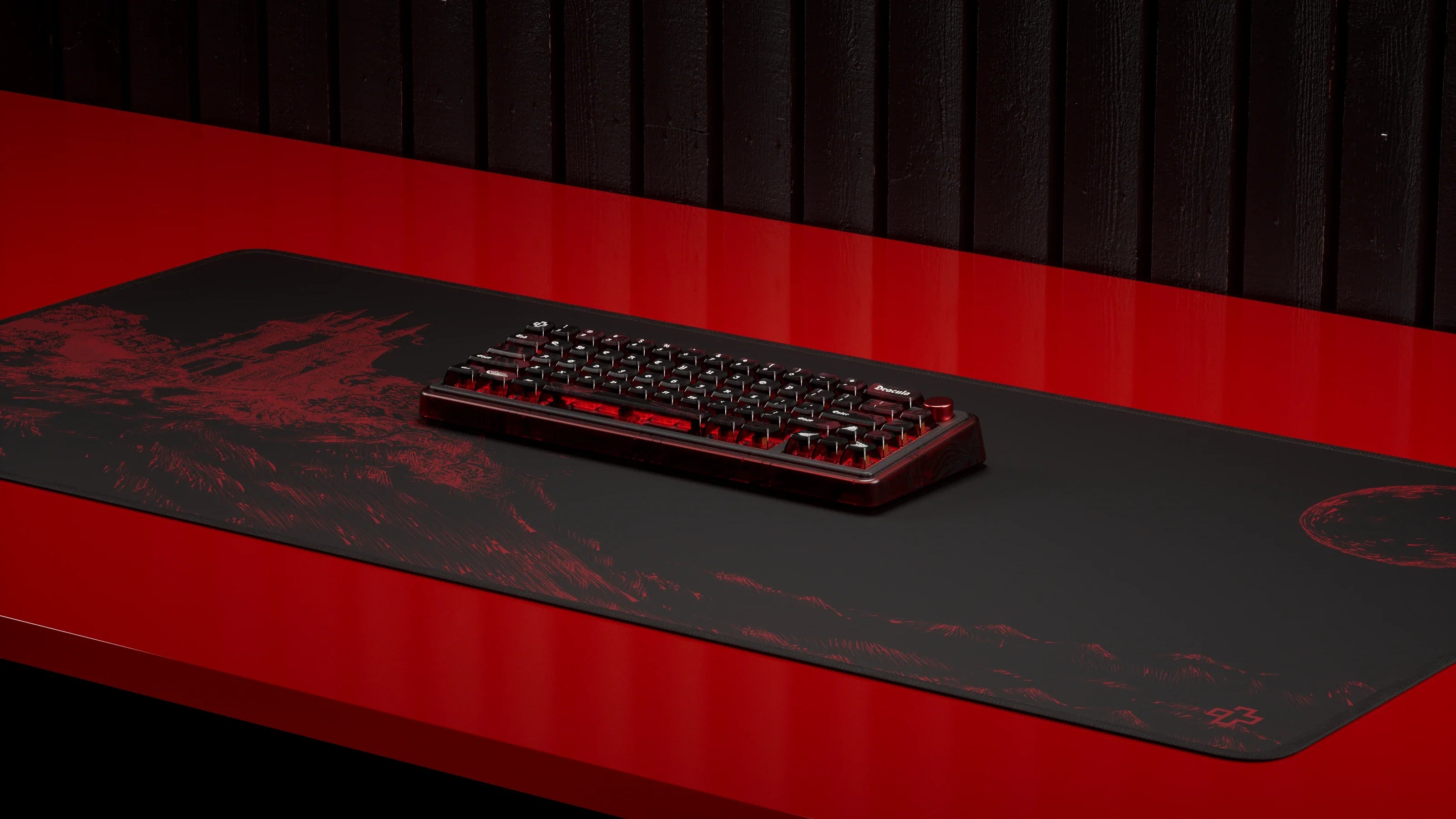QwertyKey65 Pro Dracula – Bezprzewodowa Klawiatura Mechaniczna Gamingowa, Hotswap, Full RGB, VIA