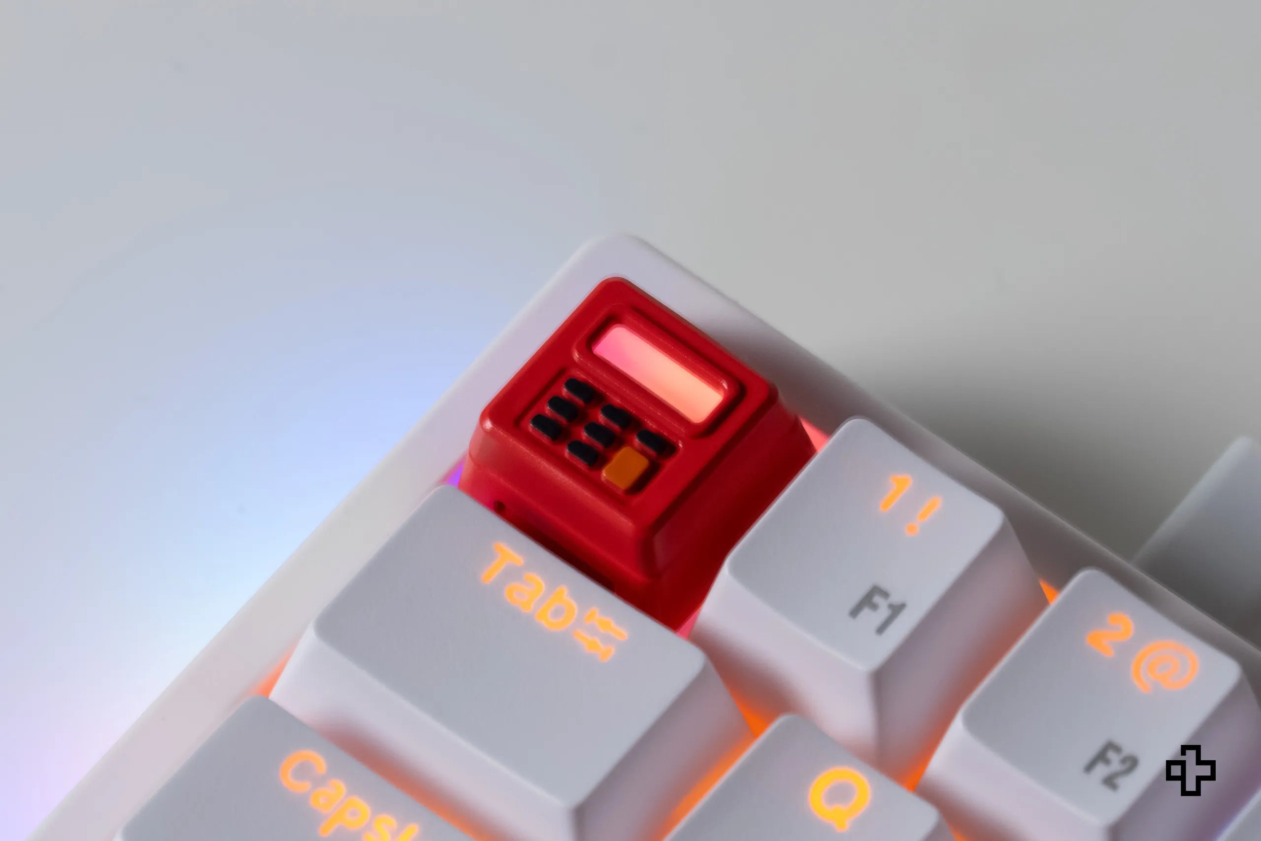 Keycap artisan Gameboy czerwony