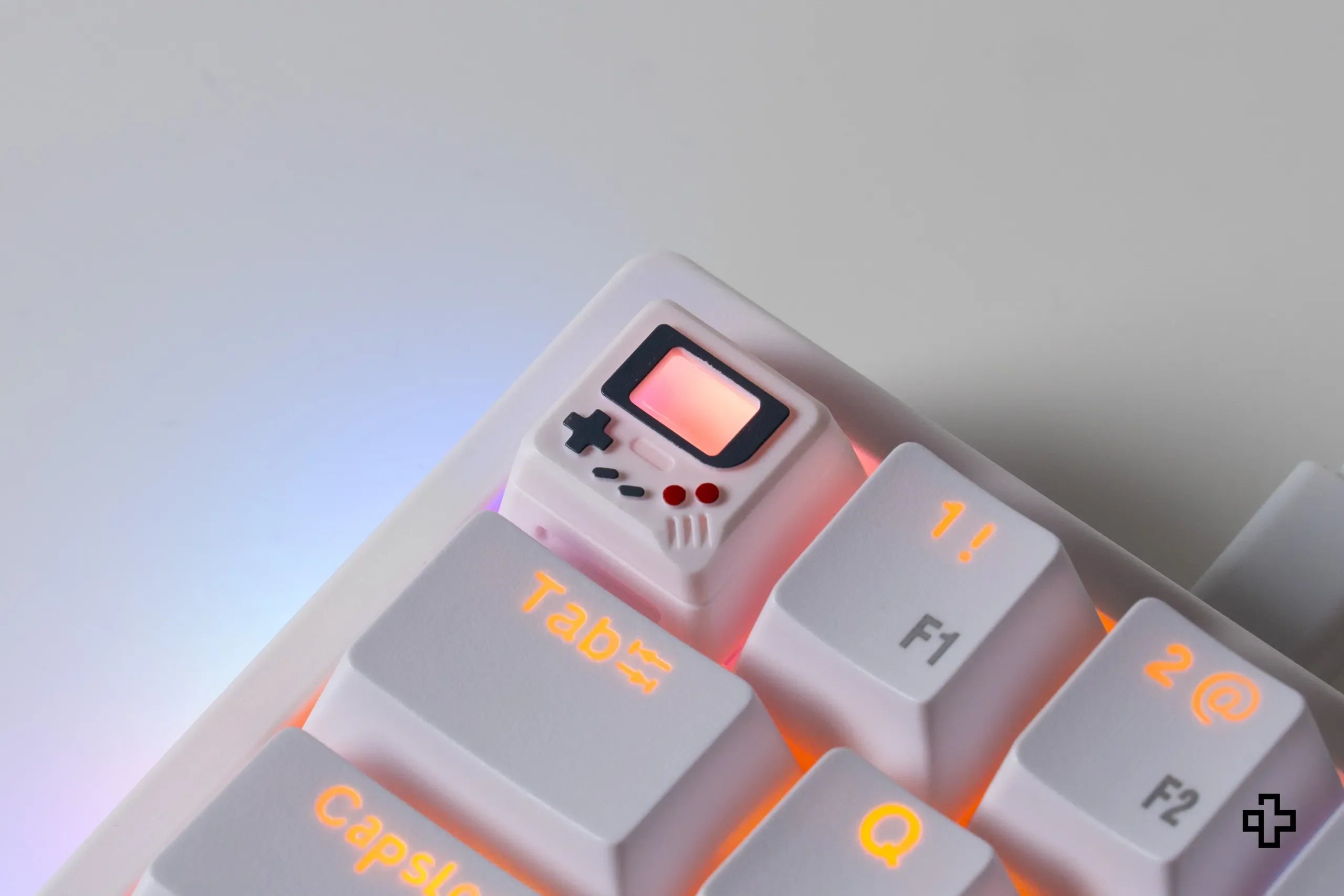 Keycap artisan Gameboy biały