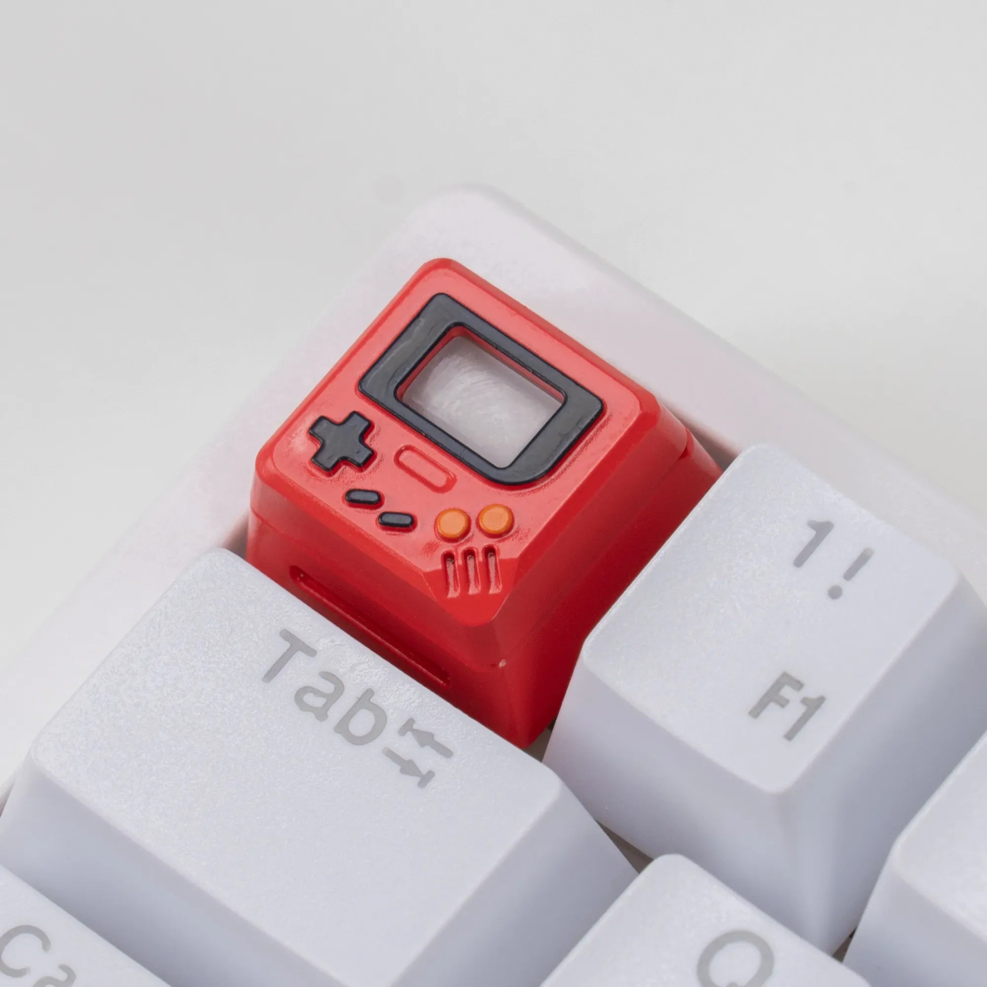 Keycap artisan Gameboy czerwony