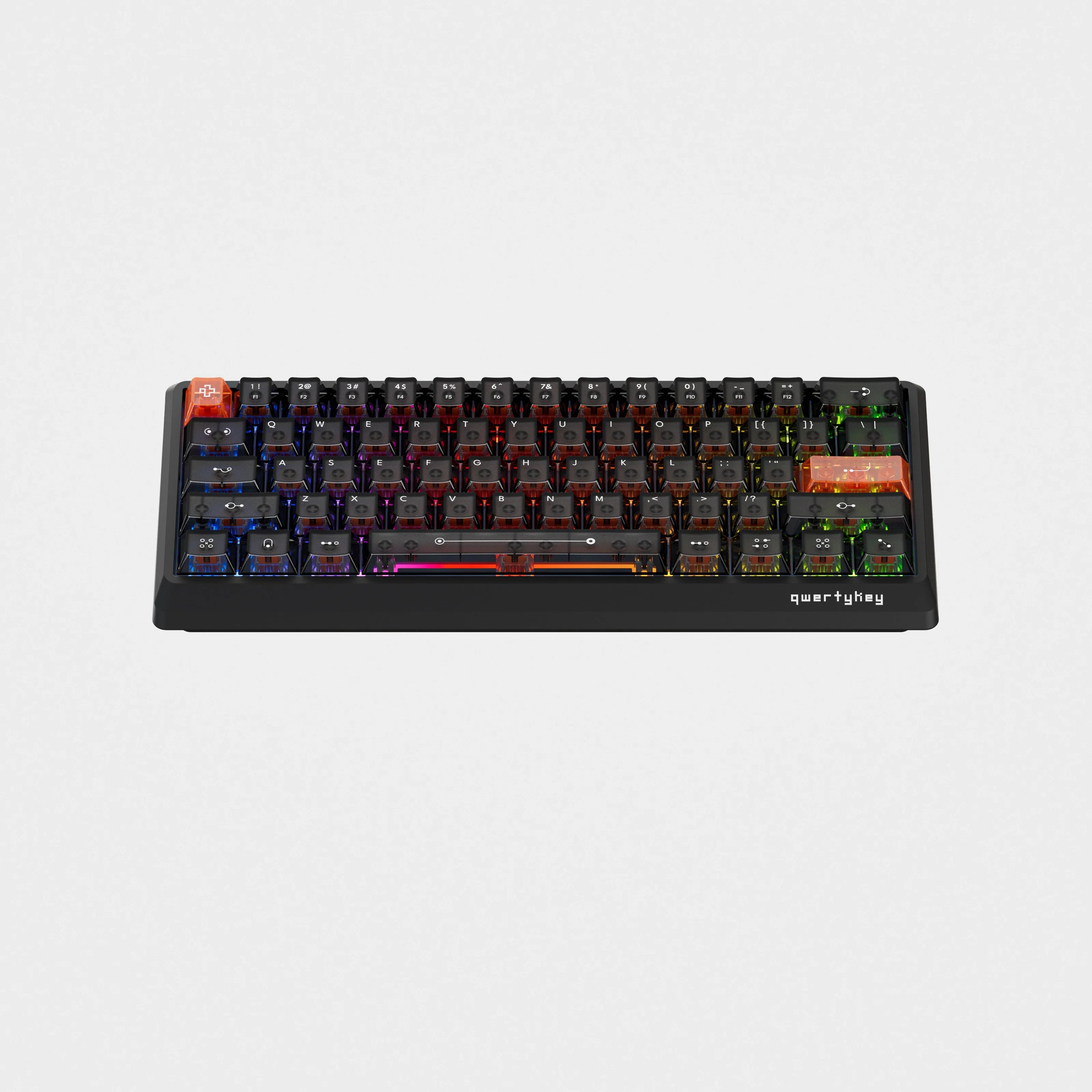 QK61 HE Phantom Czarna – Klawiatura Gamingowa Hall Effect z Rapid Trigger, RGB, Magnetycznymi Przełącznikami i Snap Tap