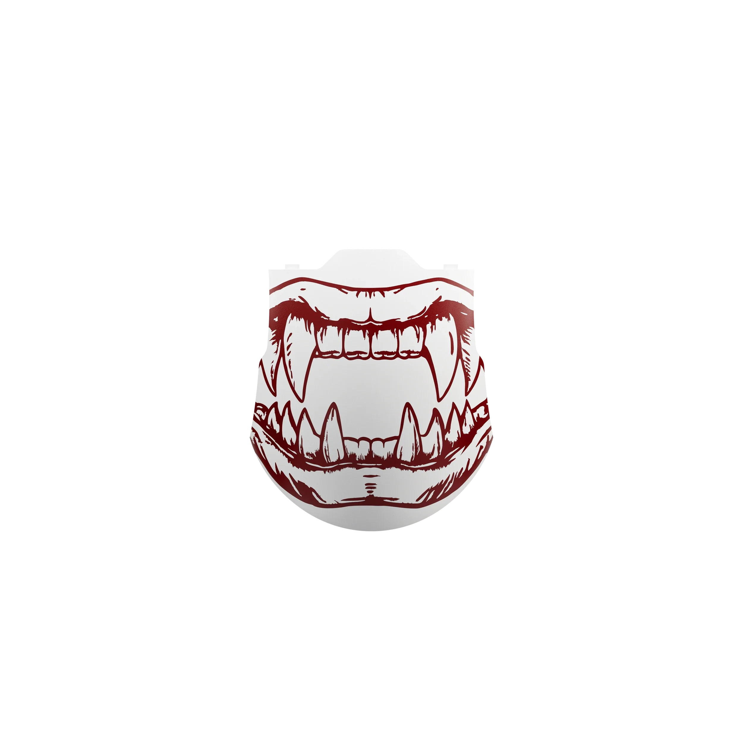 Obudowa myszy QKM1 Dracula, biała
