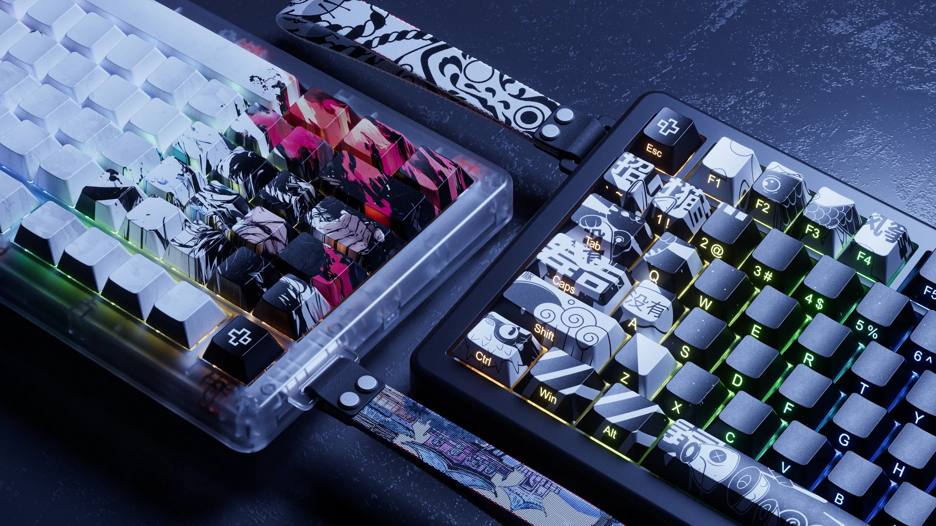 QwertyKey75 HE Momo - Hall Effect, Rapid Trigger, RGB, Snap Tap, Przełączniki Magnetyczne