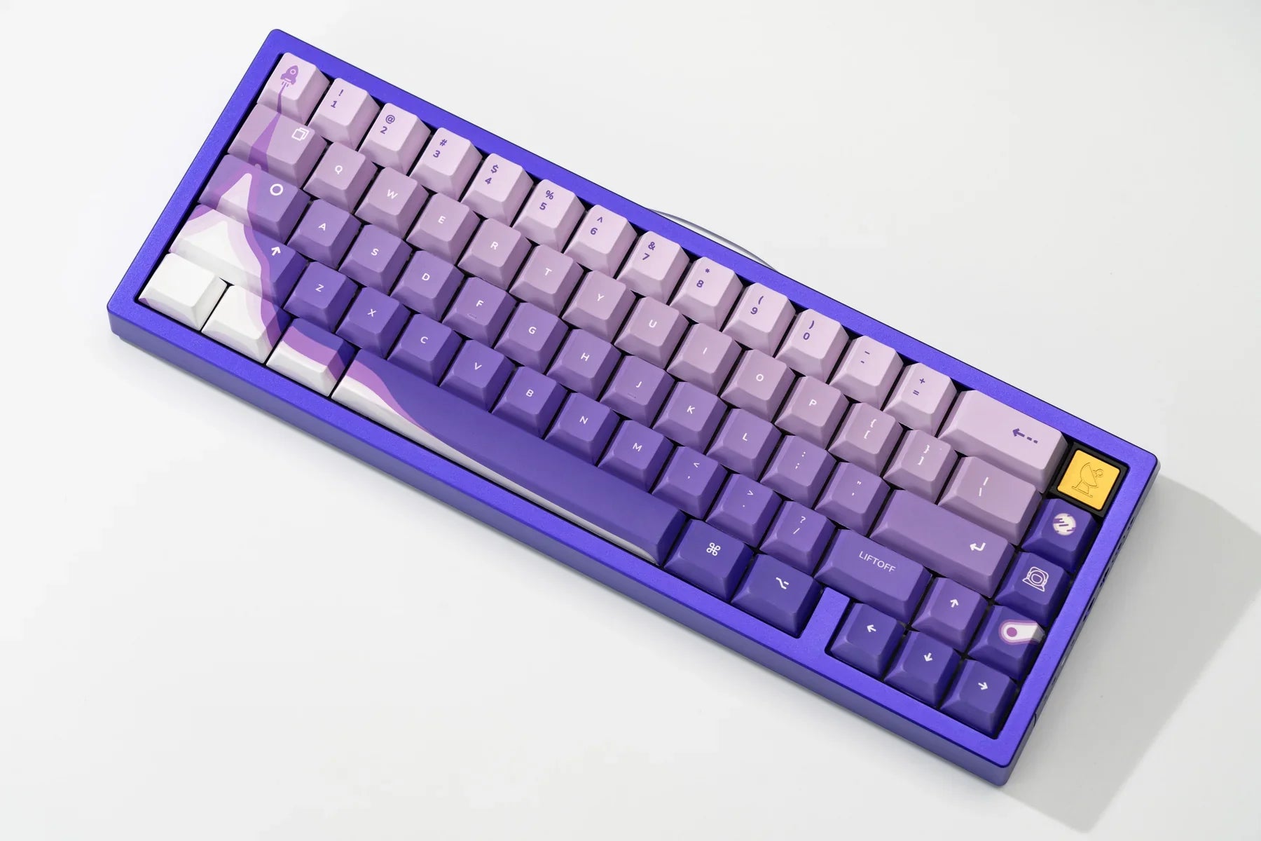 QwertyKey x Meletrix Zoom65 V3 Liftoff, klawiatura aluminiowa custom, Bluetooth, bezprzewodowa, QMK/VIA, pełne RGB