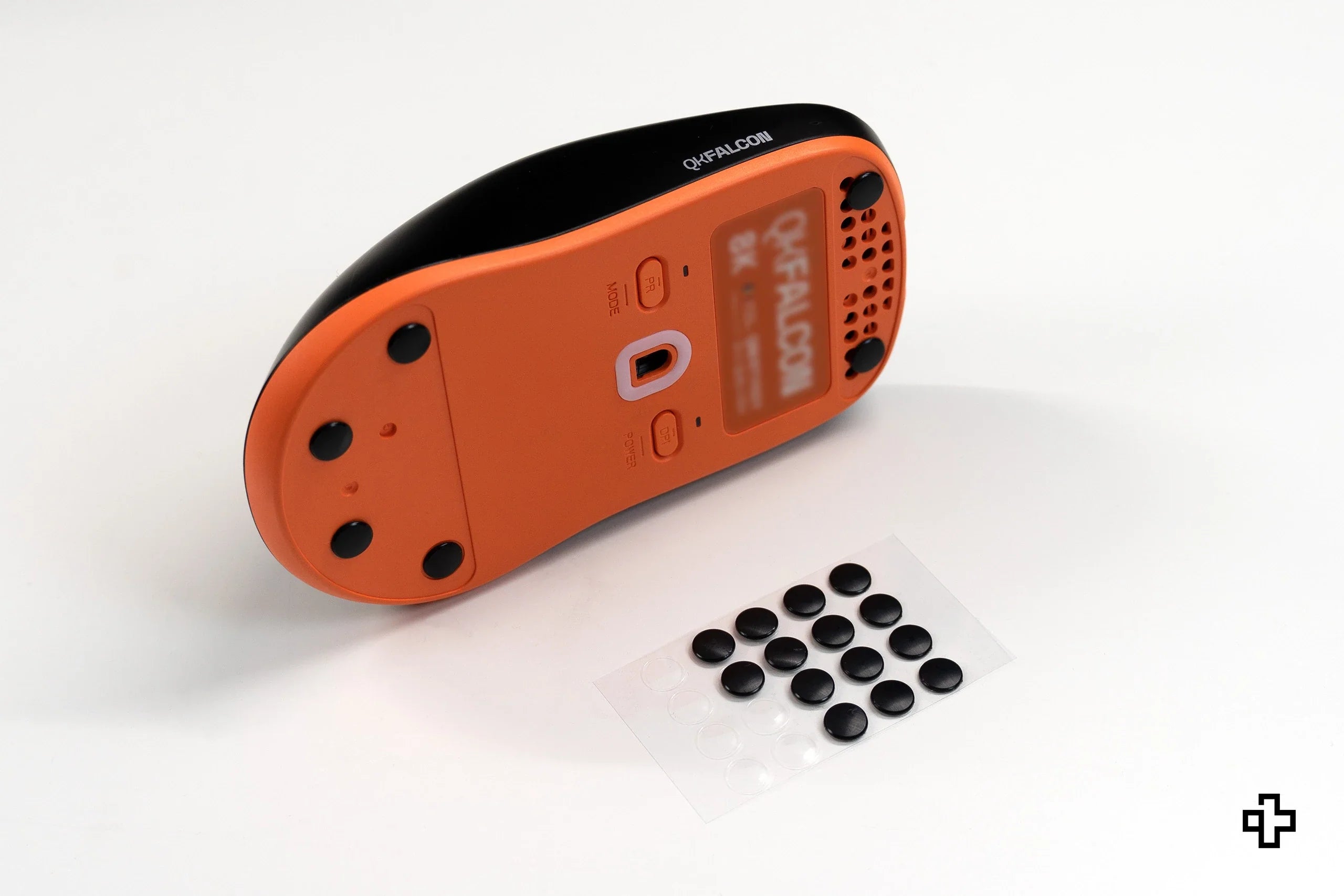 QwertyKey Glass Mouse Skates 40 punktów | PTFE + UPE