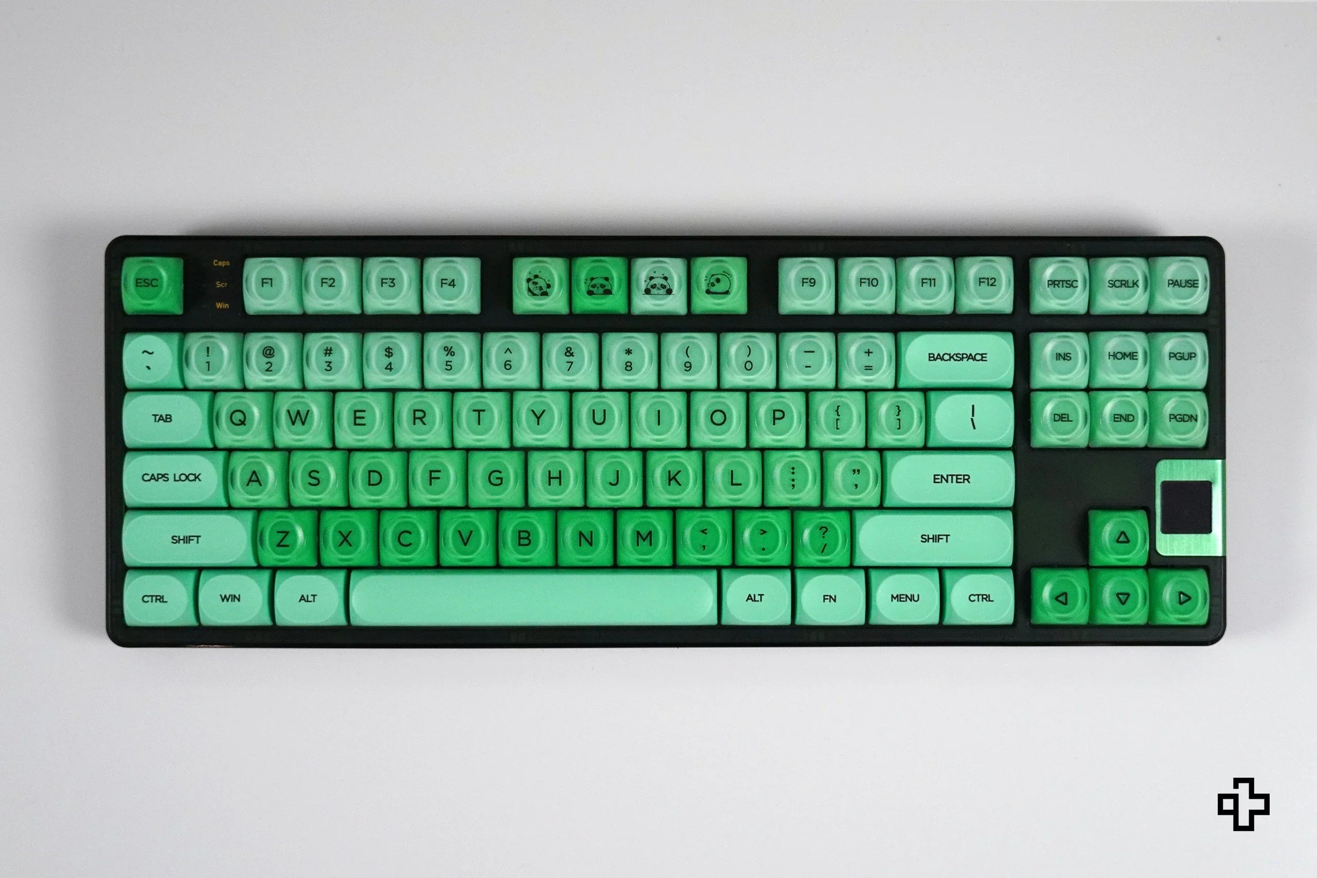 Zestaw keycapów QwertyKey Mint profil HOA