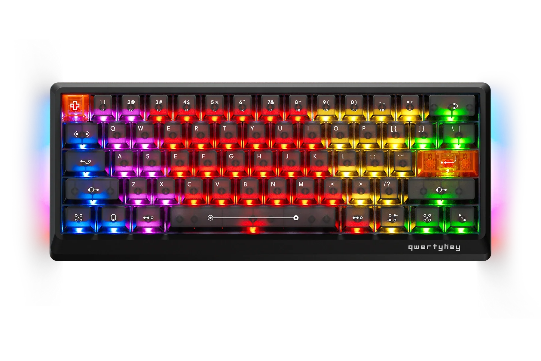 QK61 HE Phantom Czarna – Klawiatura Gamingowa Hall Effect z Rapid Trigger, RGB, Magnetycznymi Przełącznikami i Snap Tap
