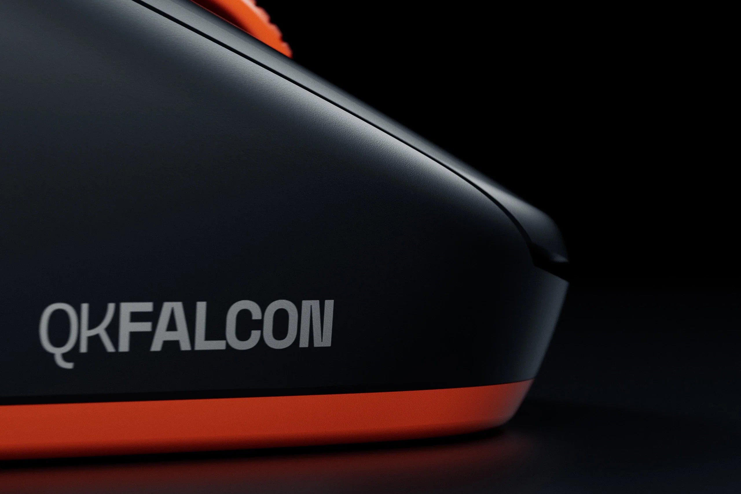 mysz Gaming QwertyKey Falcon czarna 8K, 30.000 DPI, Bluetooth bezprzewodowa trio mode, Pixart 3950