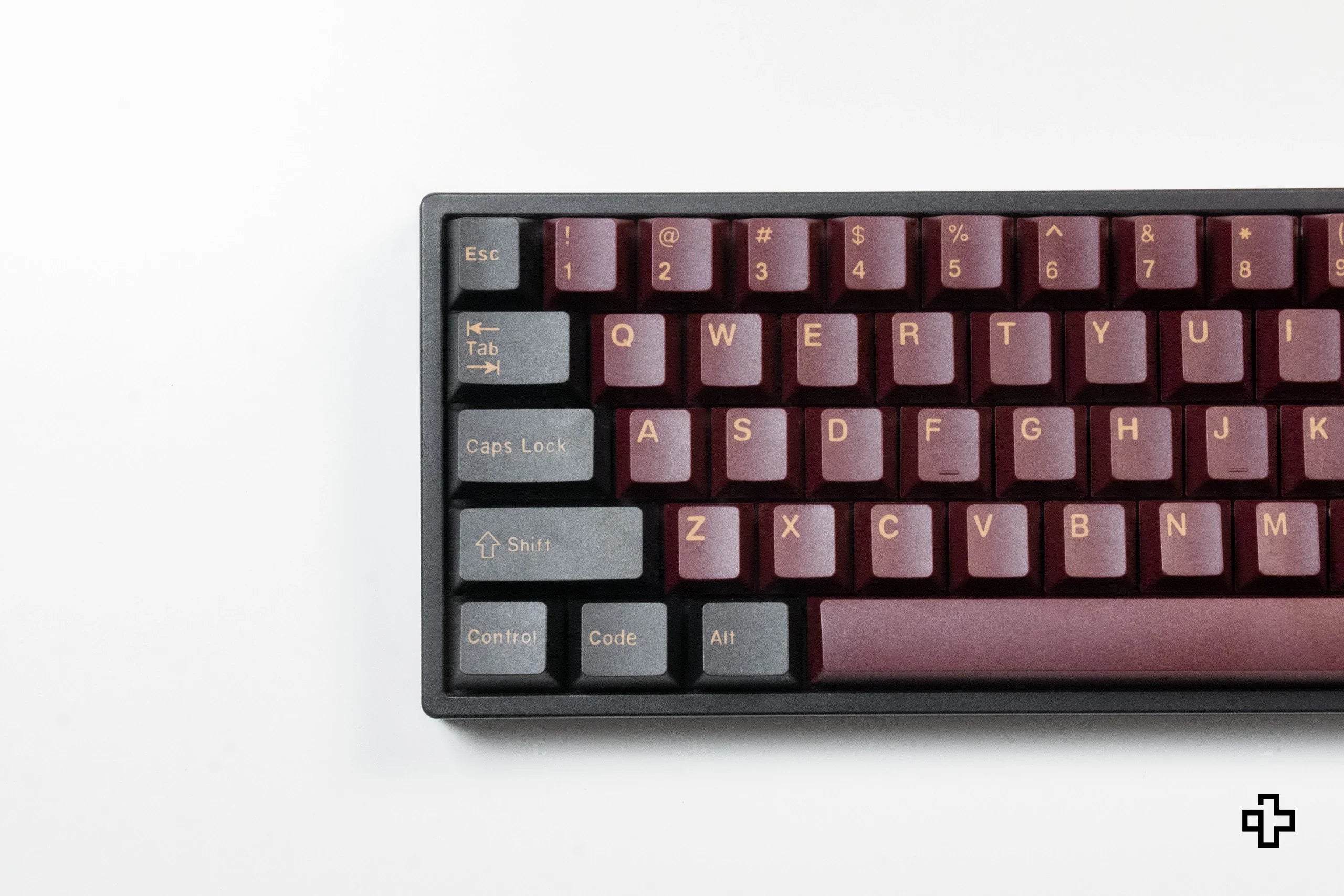 Zestaw keycapów QwertyKey Sangria PBT Double Shot, profil OEM