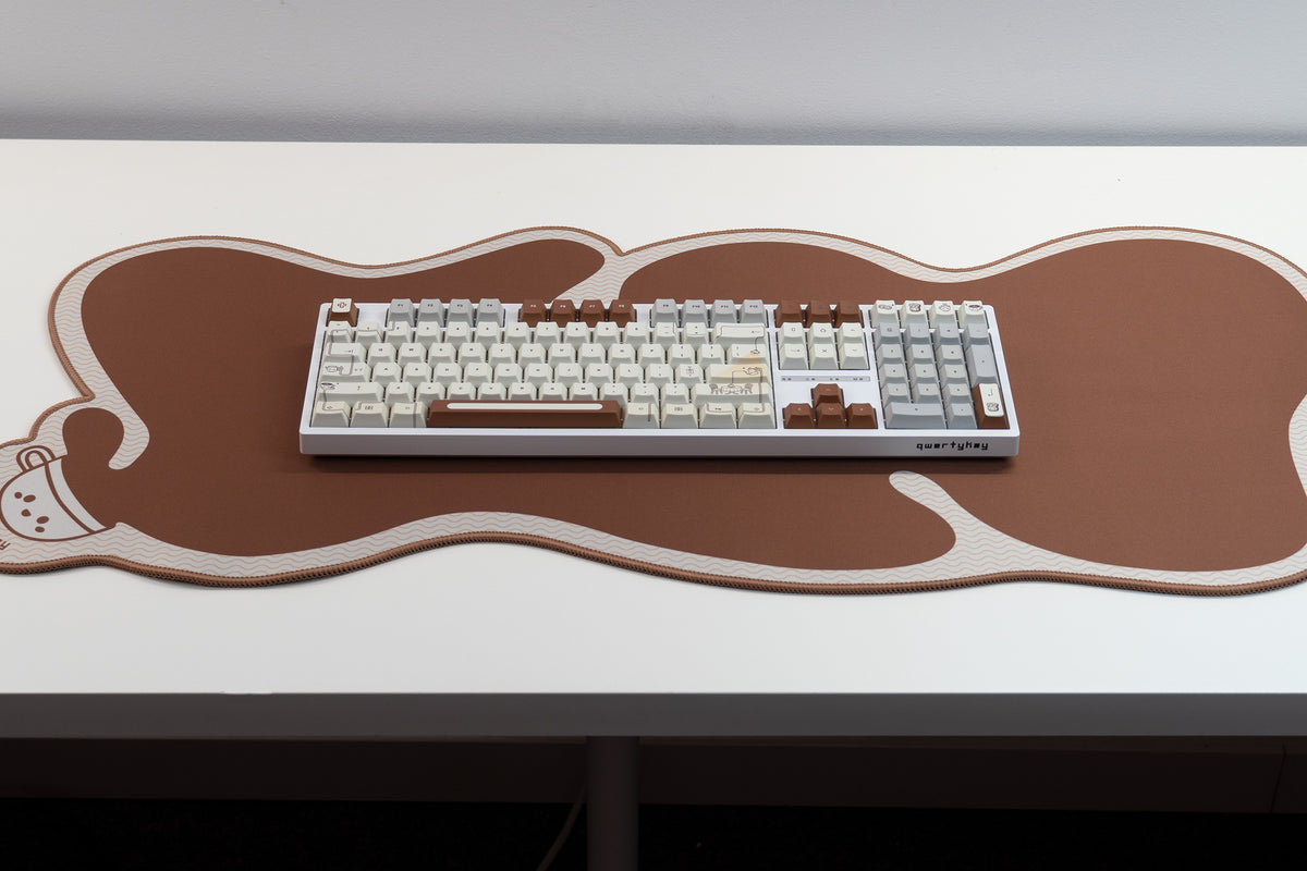 Zestaw keycapów QwertyKey Coffee Dye Sub Profil Cherry