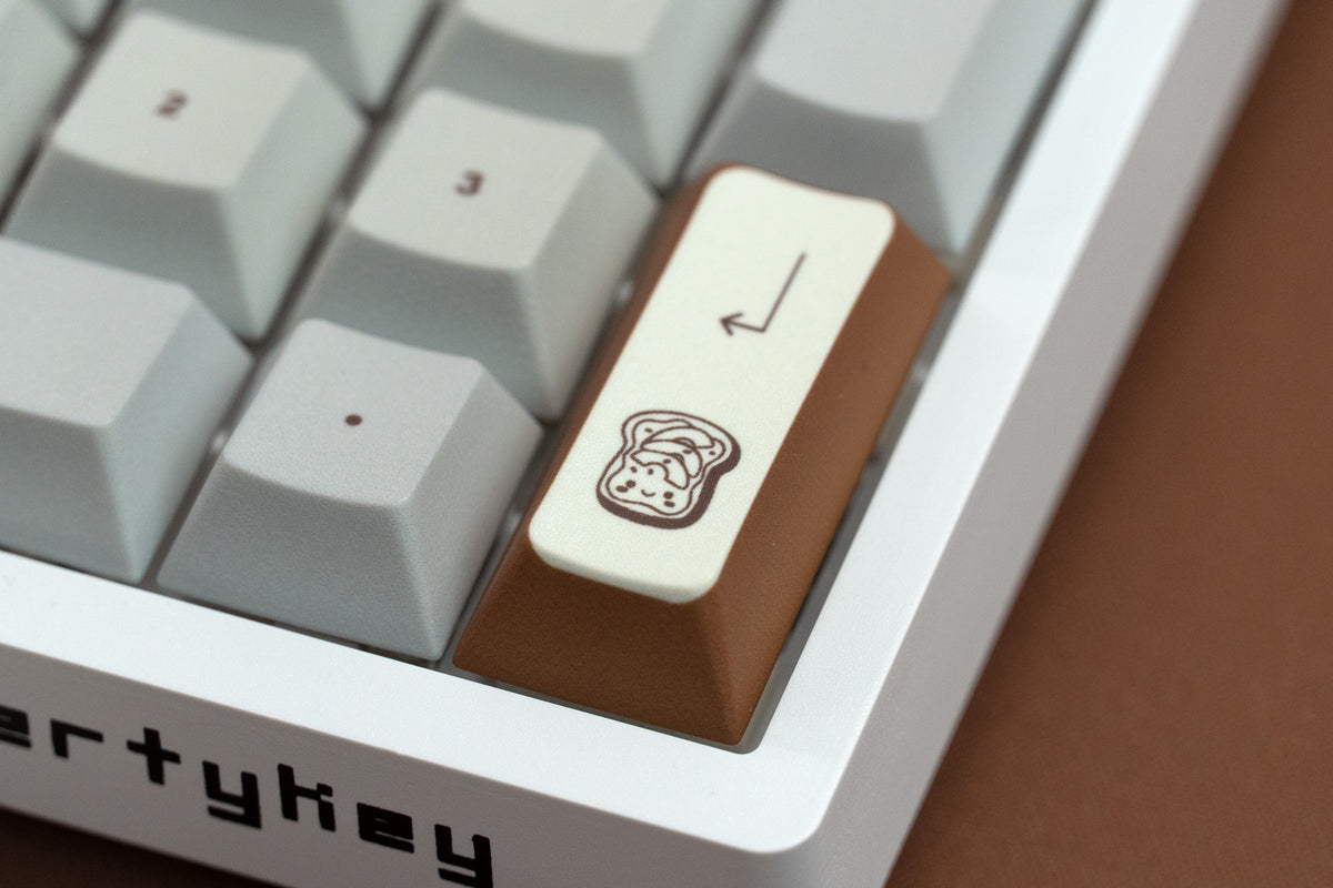 Zestaw keycapów QwertyKey Coffee Dye Sub Profil Cherry