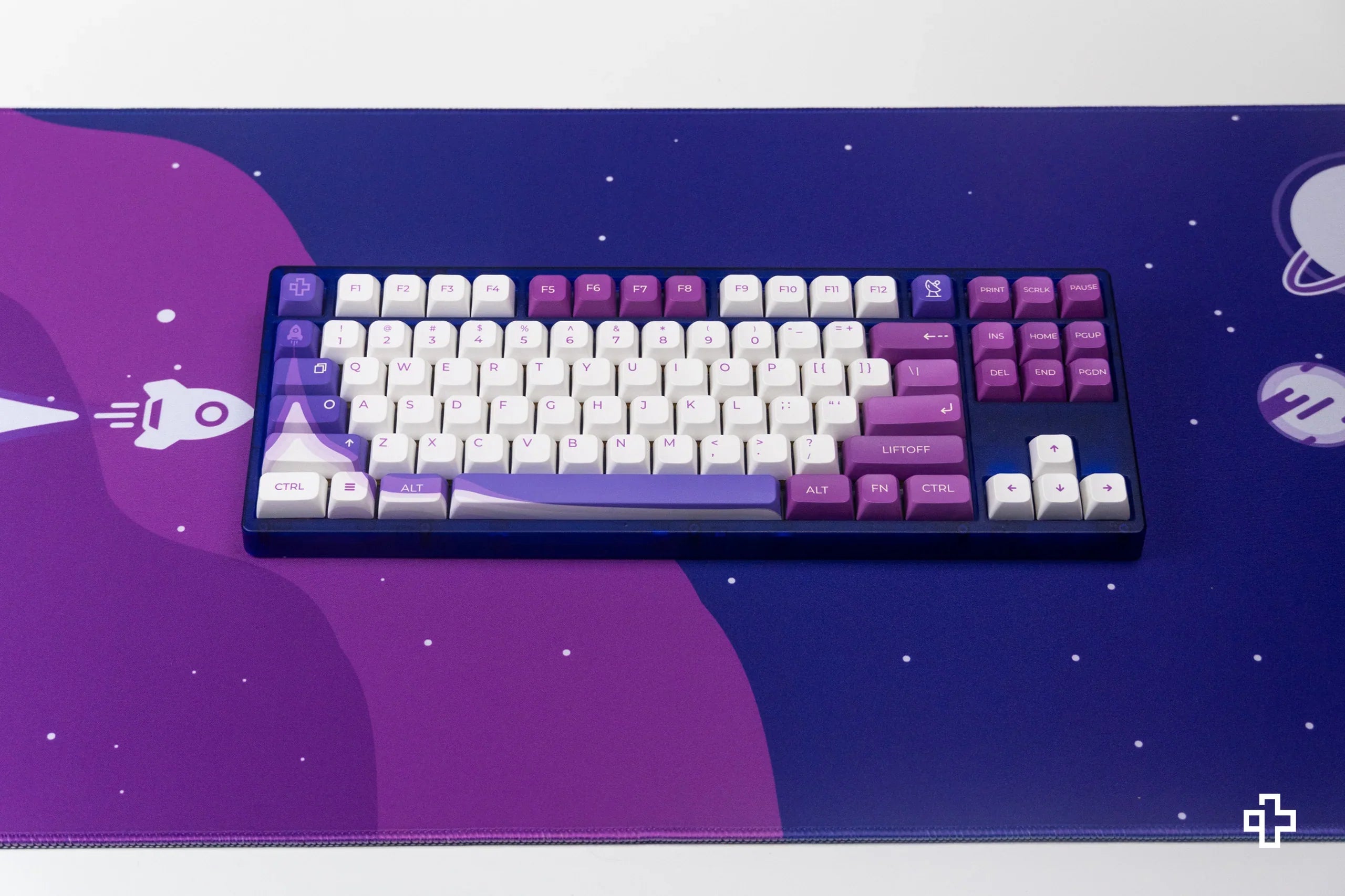 Zestaw keycapów QwertyKey LiftOff profil XDA materiał PBT