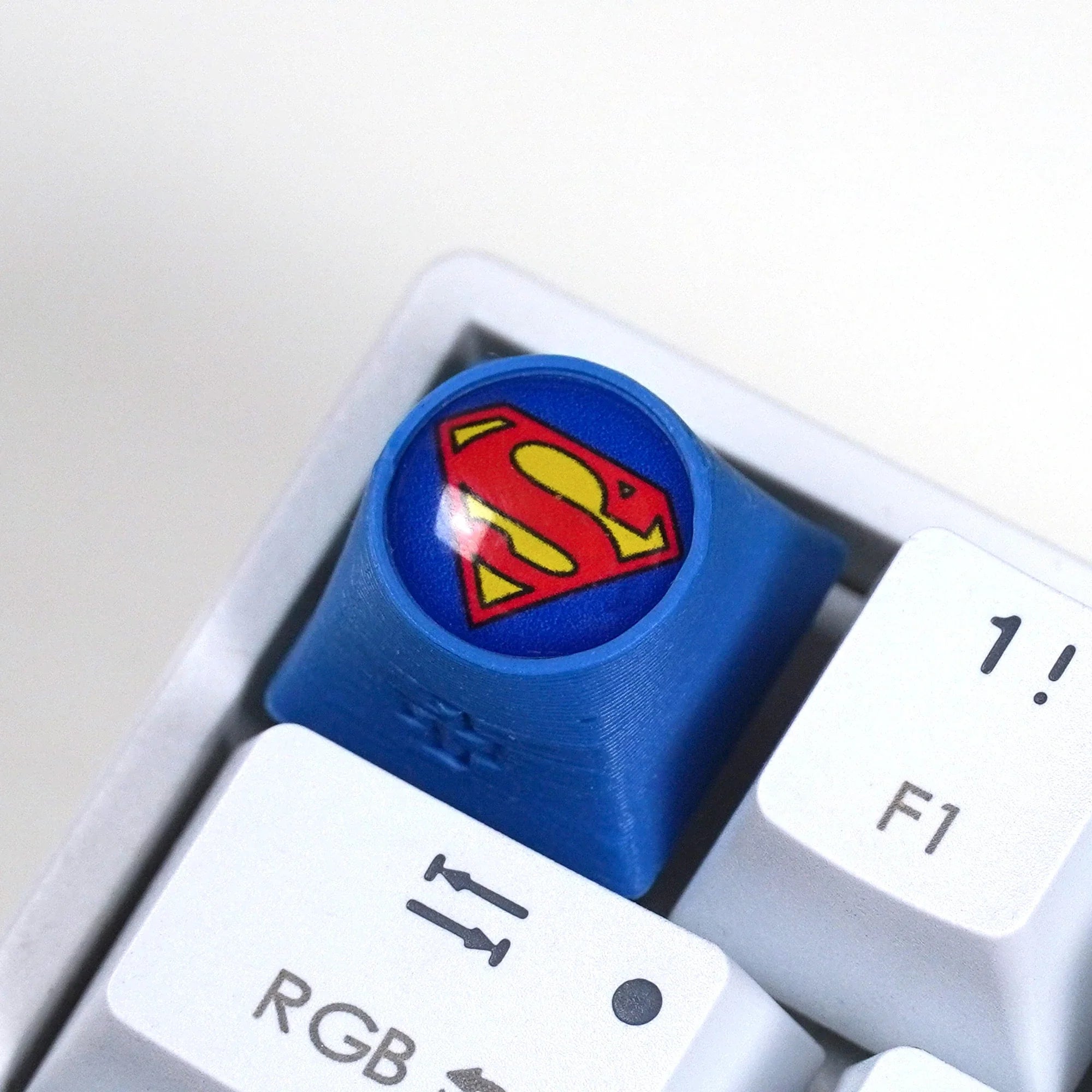 Keycap artisan Man of Steel SuperHero