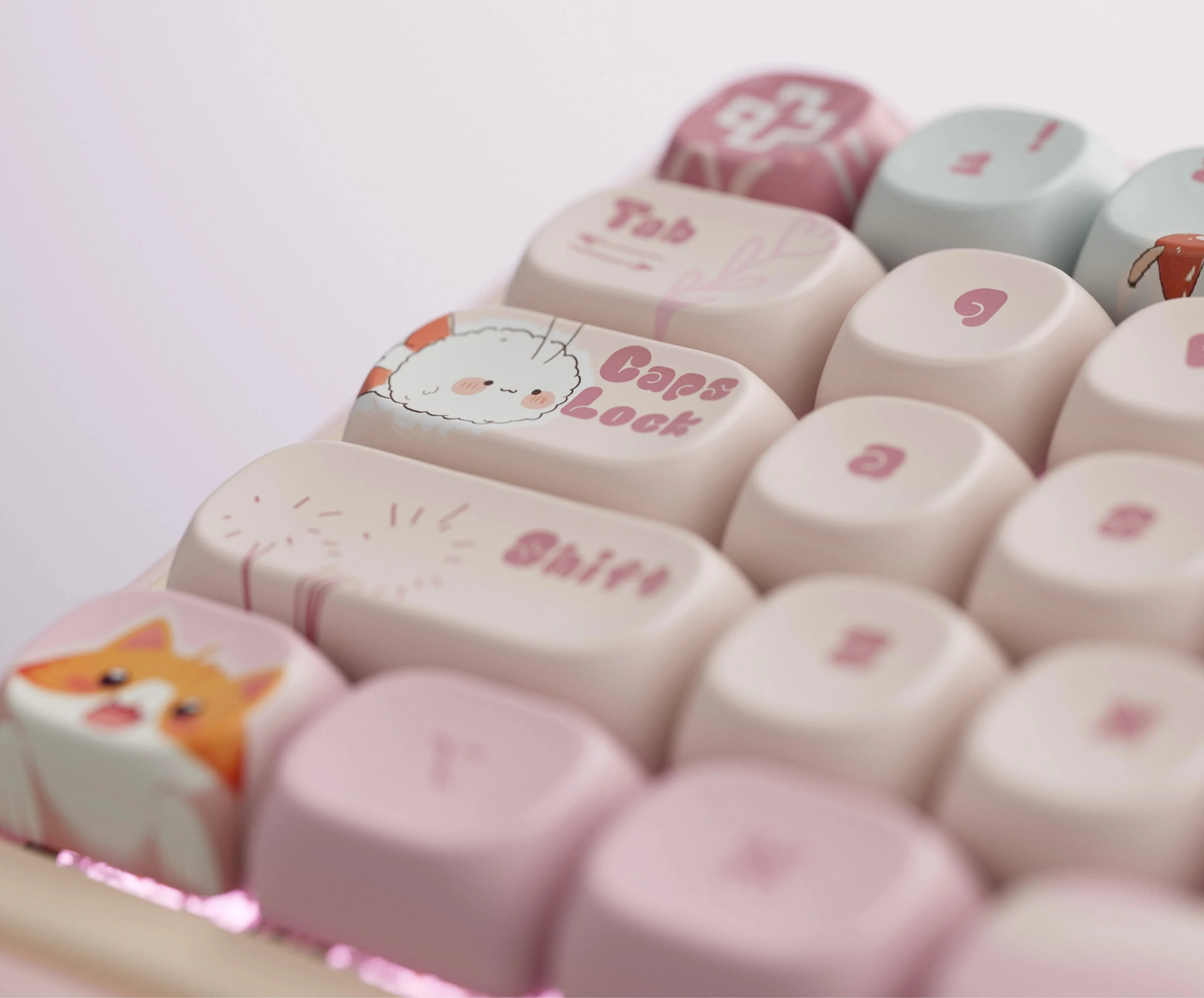 QwertyKey65 Pro Bliss – Bezprzewodowa Klawiatura Mechaniczna Gamingowa, Hotswap, Full RGB, VIA