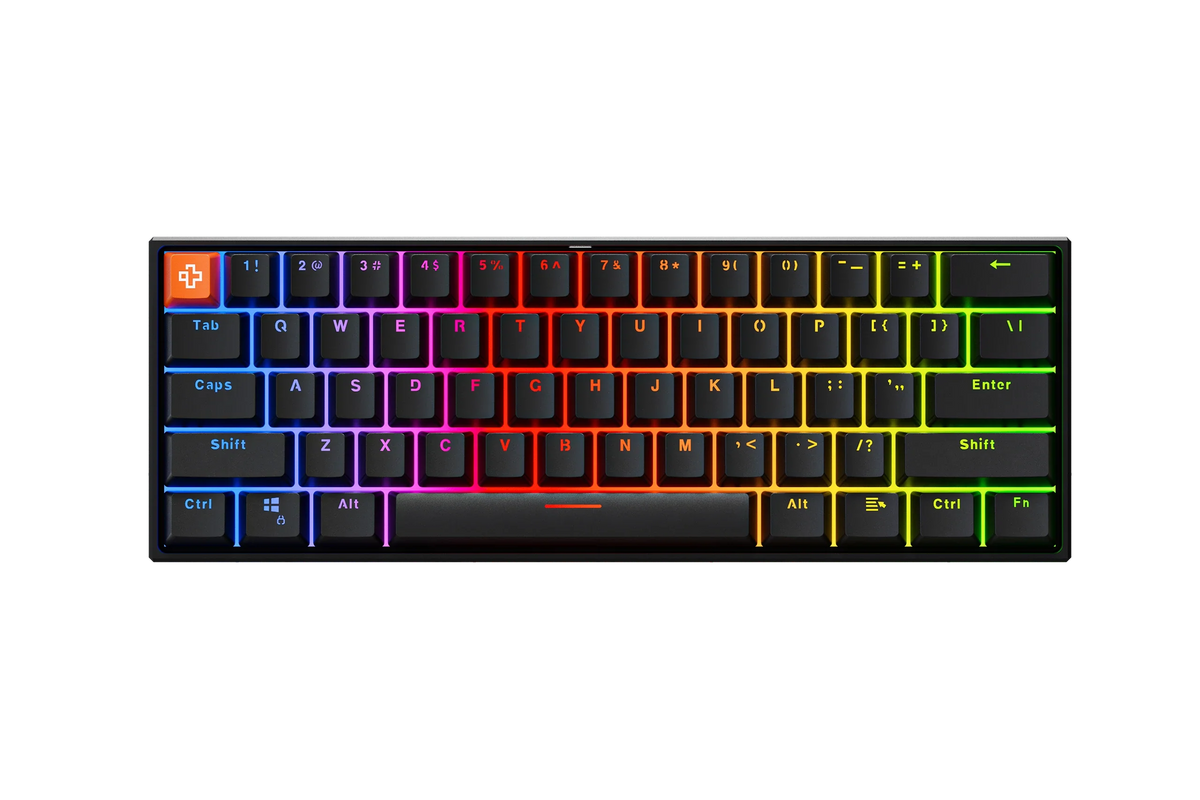 QwertyKey H61 Pro V2 Czarna – Klawiatura Mechaniczna Gamingowa, Hotswap, Full RGB