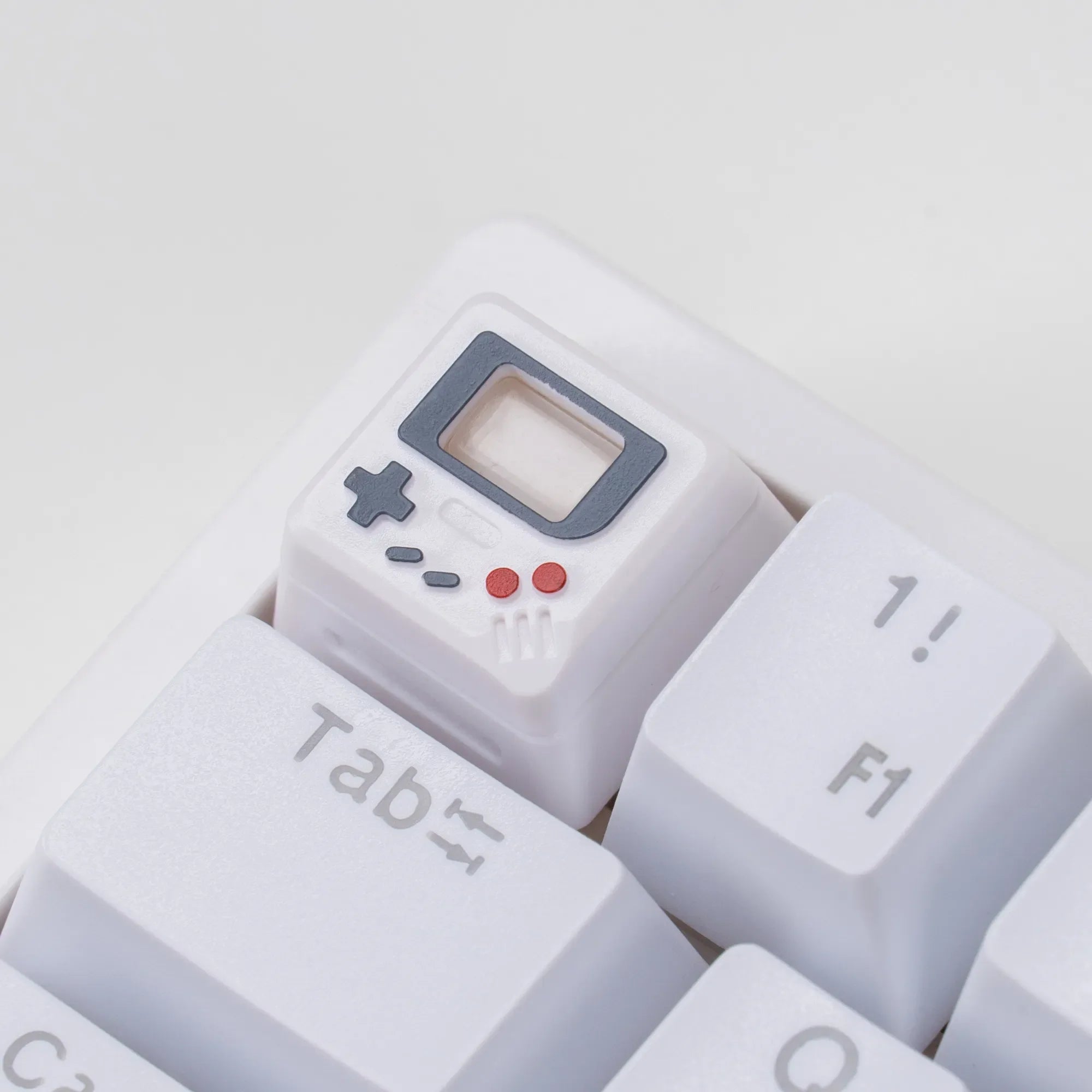 Keycap artisan Gameboy biały