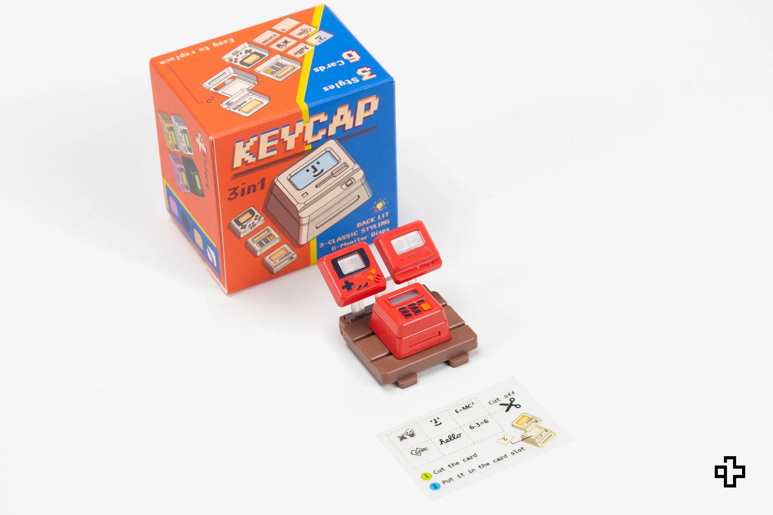 Keycap artisan Gameboy czerwony