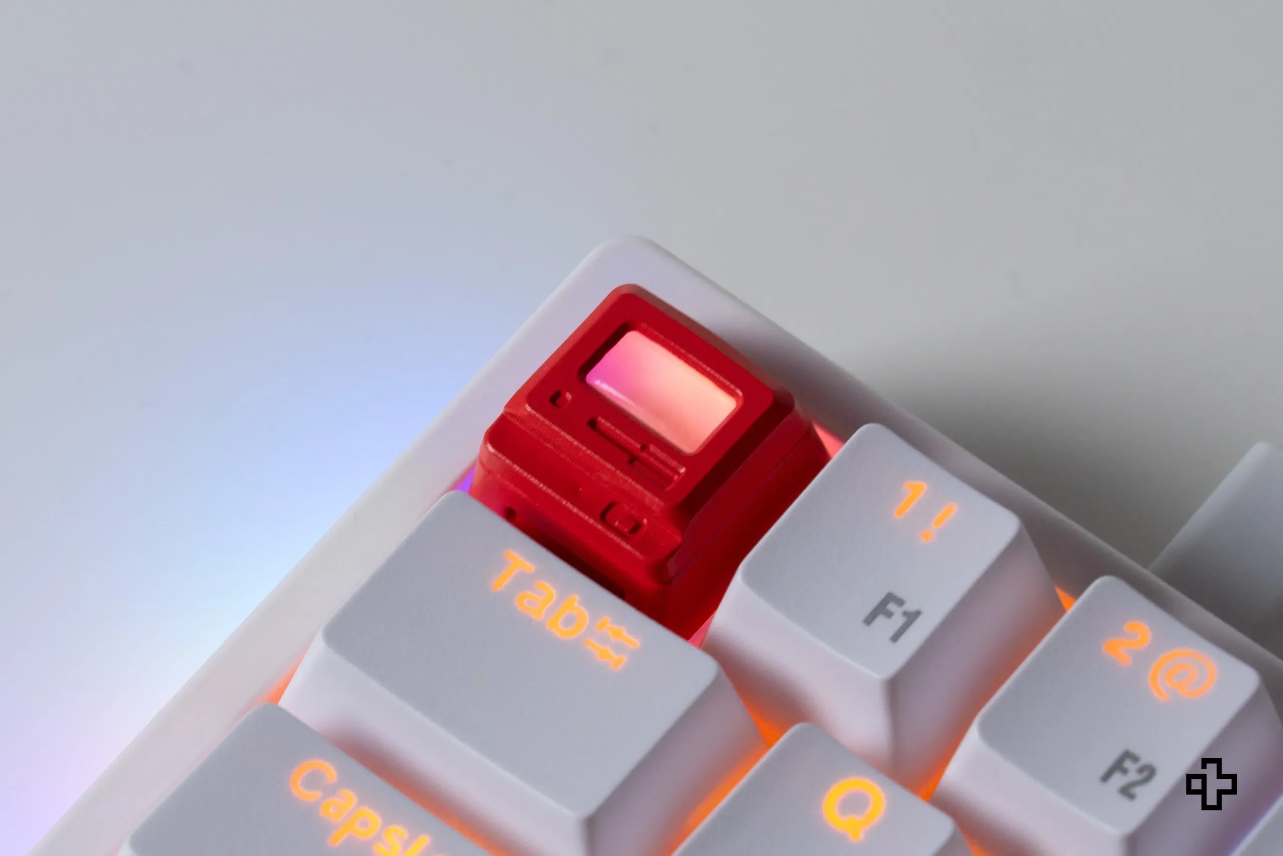 Keycap artisan Gameboy czerwony