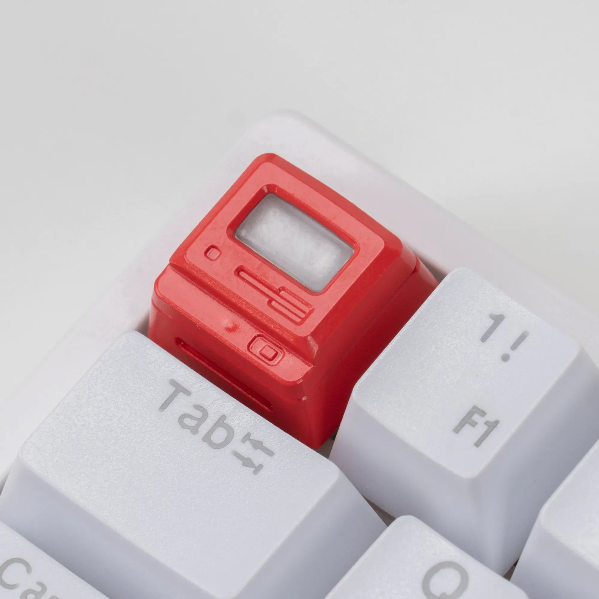 Keycap artisan Gameboy czerwony