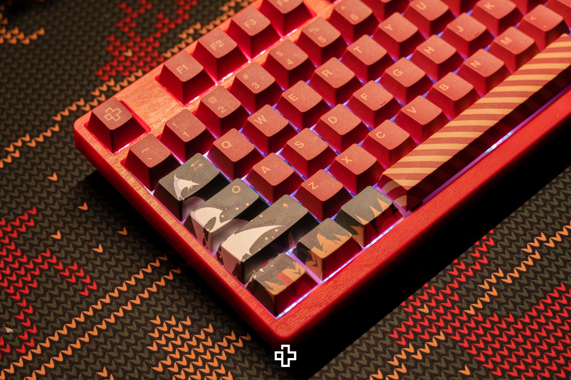 Zestaw keycapów QwertyKey Christmas 2025