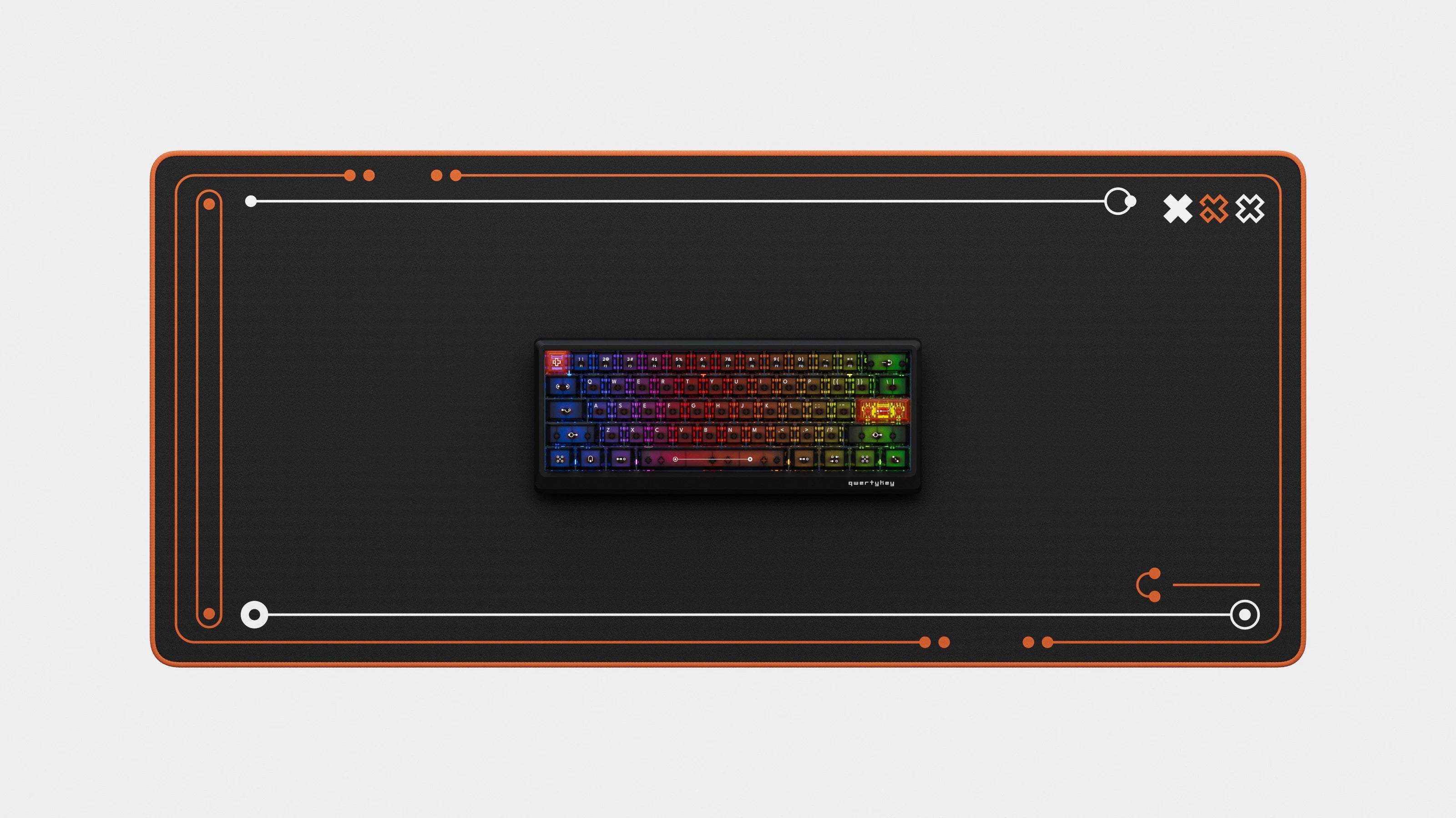 QK61 HE Phantom Czarna – Klawiatura Gamingowa Hall Effect z Rapid Trigger, RGB, Magnetycznymi Przełącznikami i Snap Tap