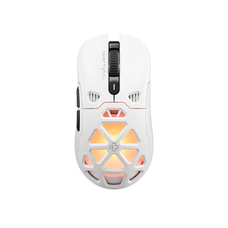 mysz QwertyKey QKM1 biała bezprzewodowa Bluetooth Charging Dock