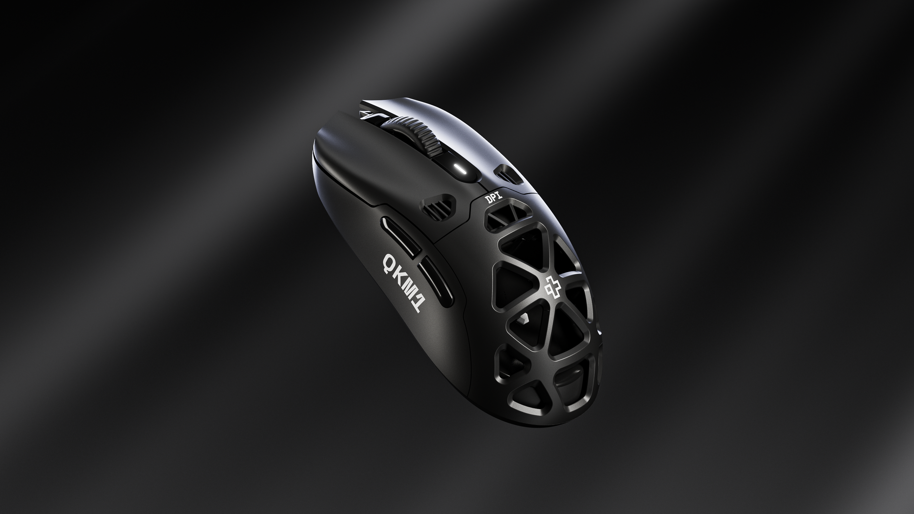mysz QwertyKey QKM1 bezprzewodowa Bluetooth Charging Dock czarna