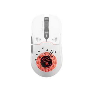Obudowa myszy QKM1 Rice, biała