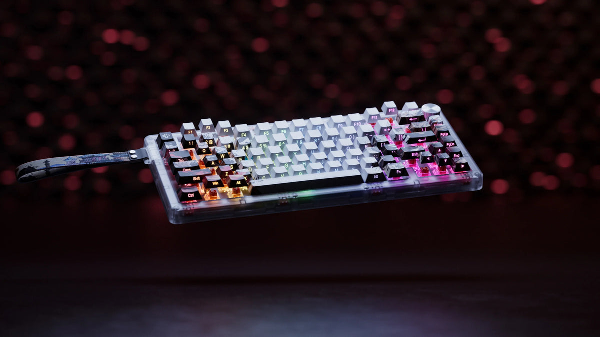 QwertyKey75 HE Striker – Magnetyczna Klawiatura Gamingowa Hall Effect, Rapid Trigger, Snap Tap, Full RGB