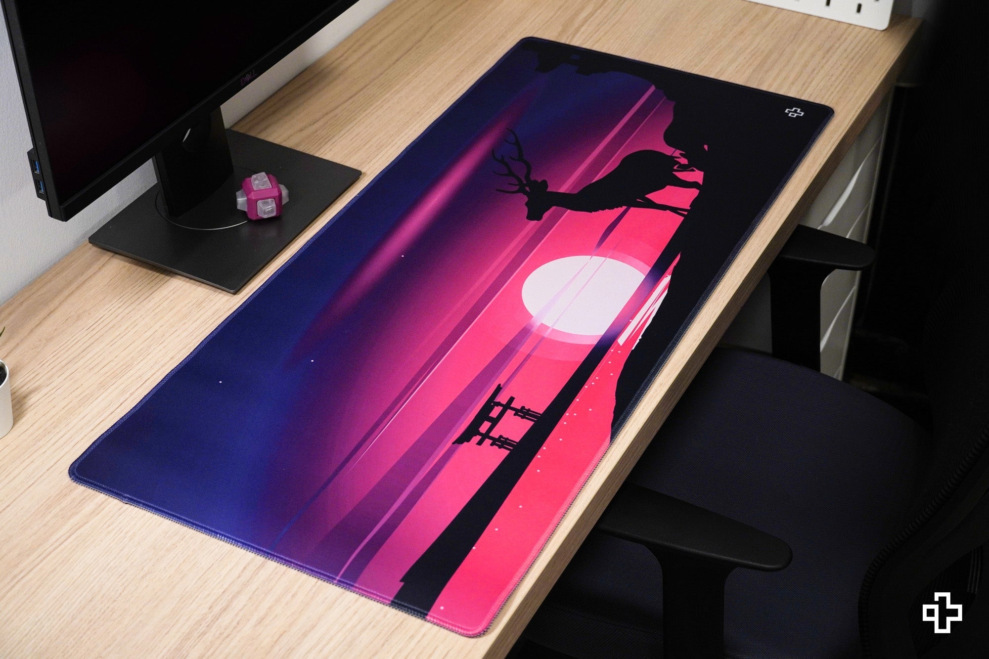 Deskmat Mousepad QwertyKey Sunshine 4mm stitched edges - QwertyKey