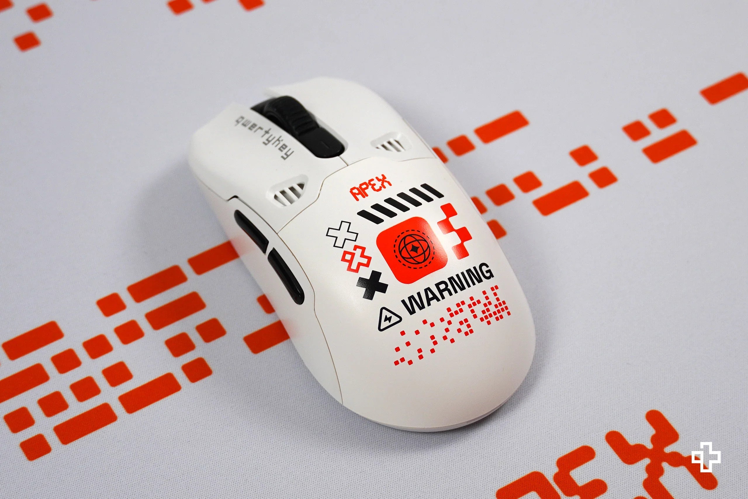 Obudowa myszy QKM1 Apex, biała