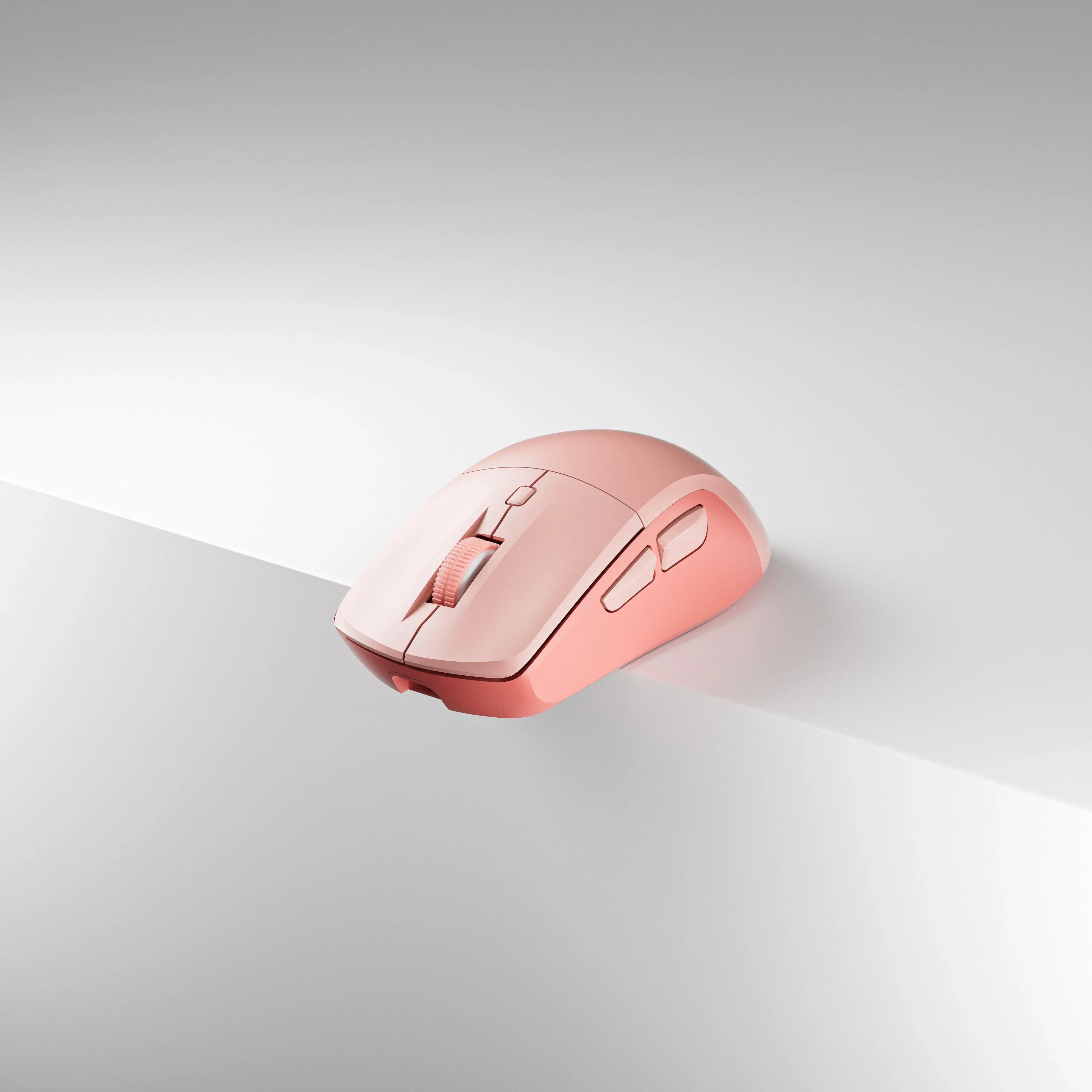 mysz QwertyKey Flow Office Bluetooth bezprzewodowa RGB różowa