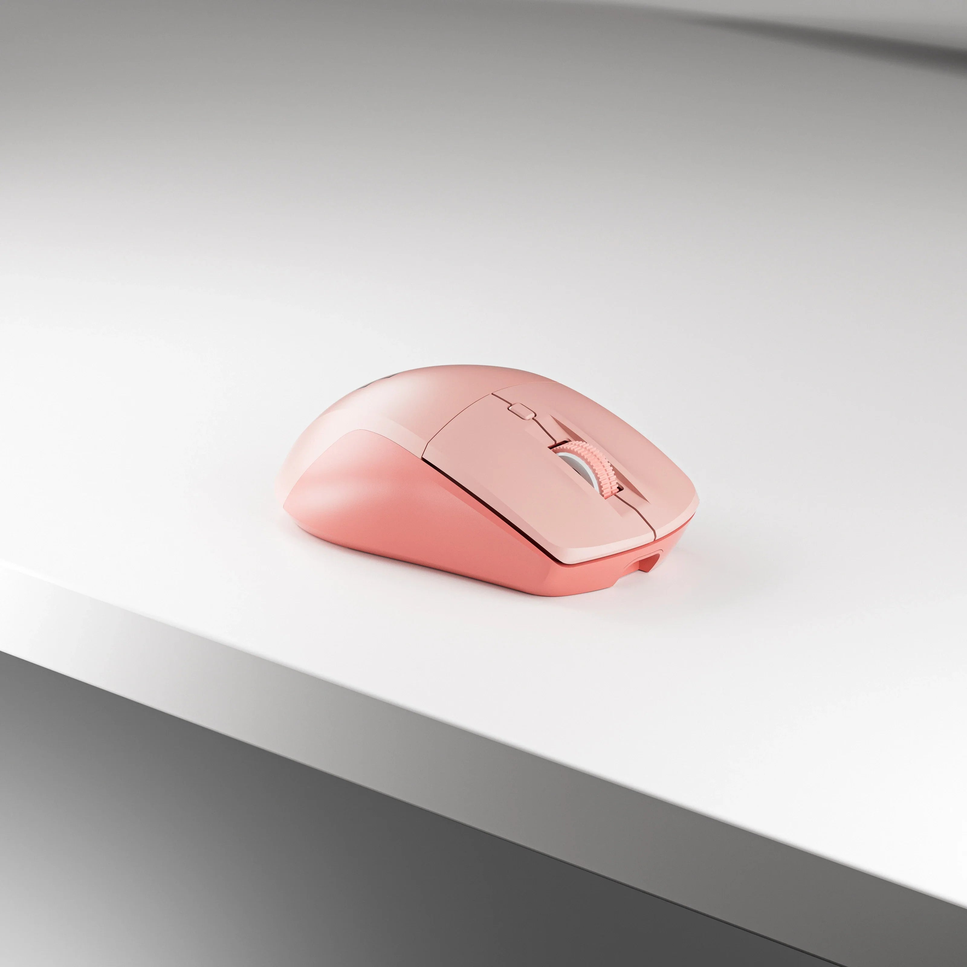 mysz QwertyKey Flow Office Bluetooth bezprzewodowa RGB różowa
