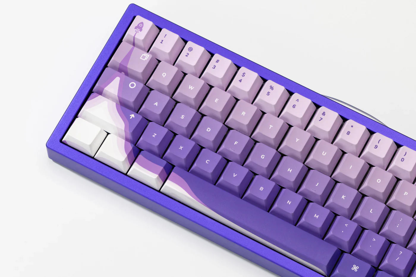 QwertyKey x Meletrix Zoom65 V3 Liftoff, klawiatura aluminiowa custom, Bluetooth, bezprzewodowa, QMK/VIA, pełne RGB