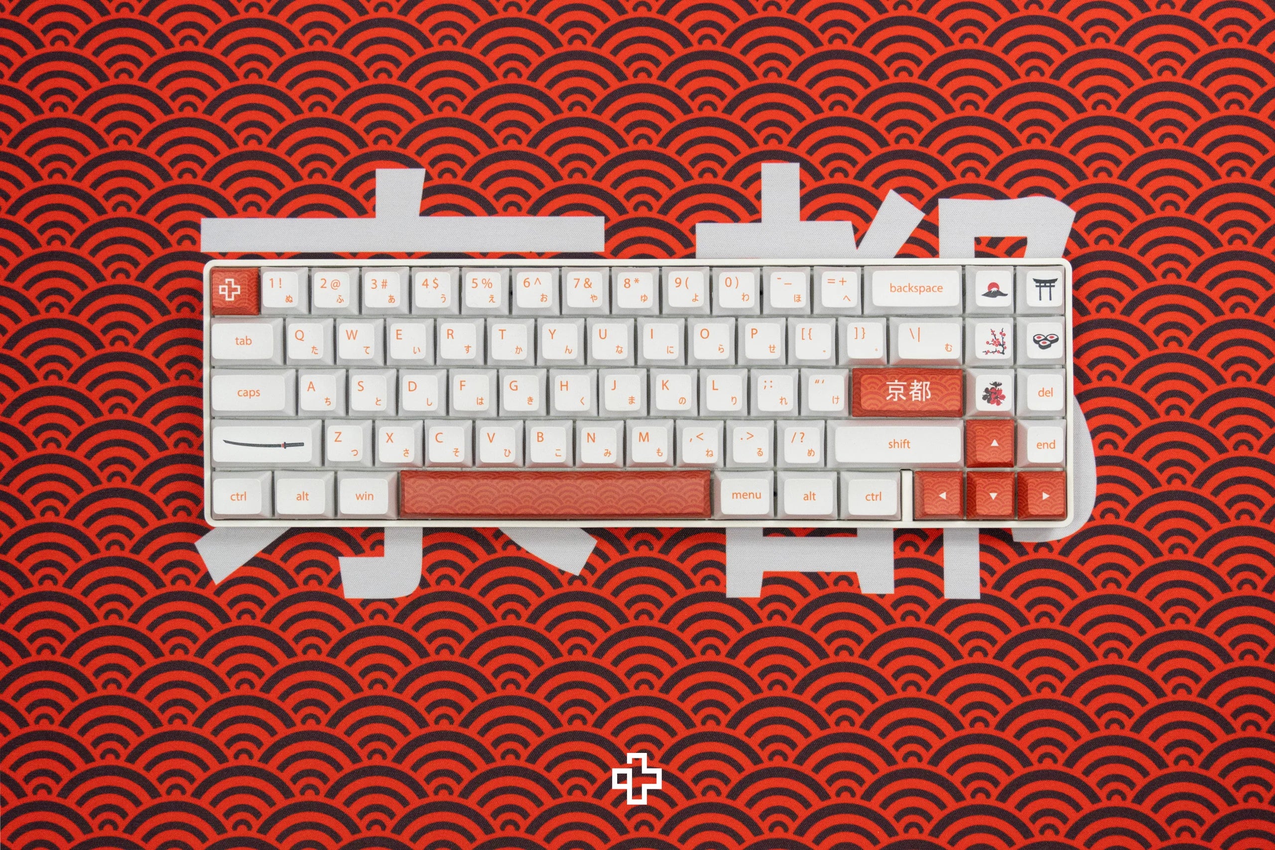 Zestaw keycapów QwertyKey Kyoto profil XDA materiał PBT