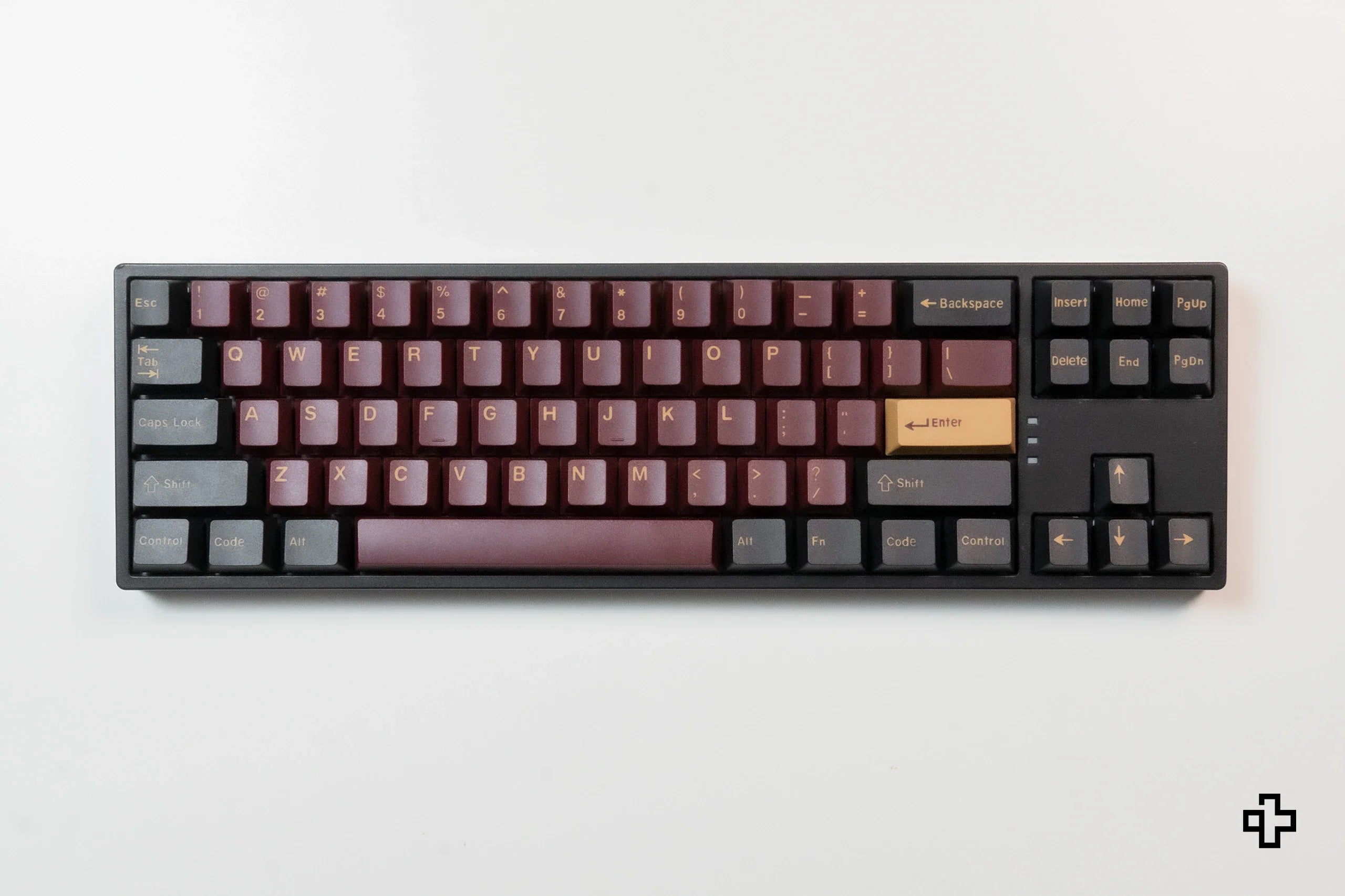 Zestaw keycapów QwertyKey Sangria PBT Double Shot, profil OEM