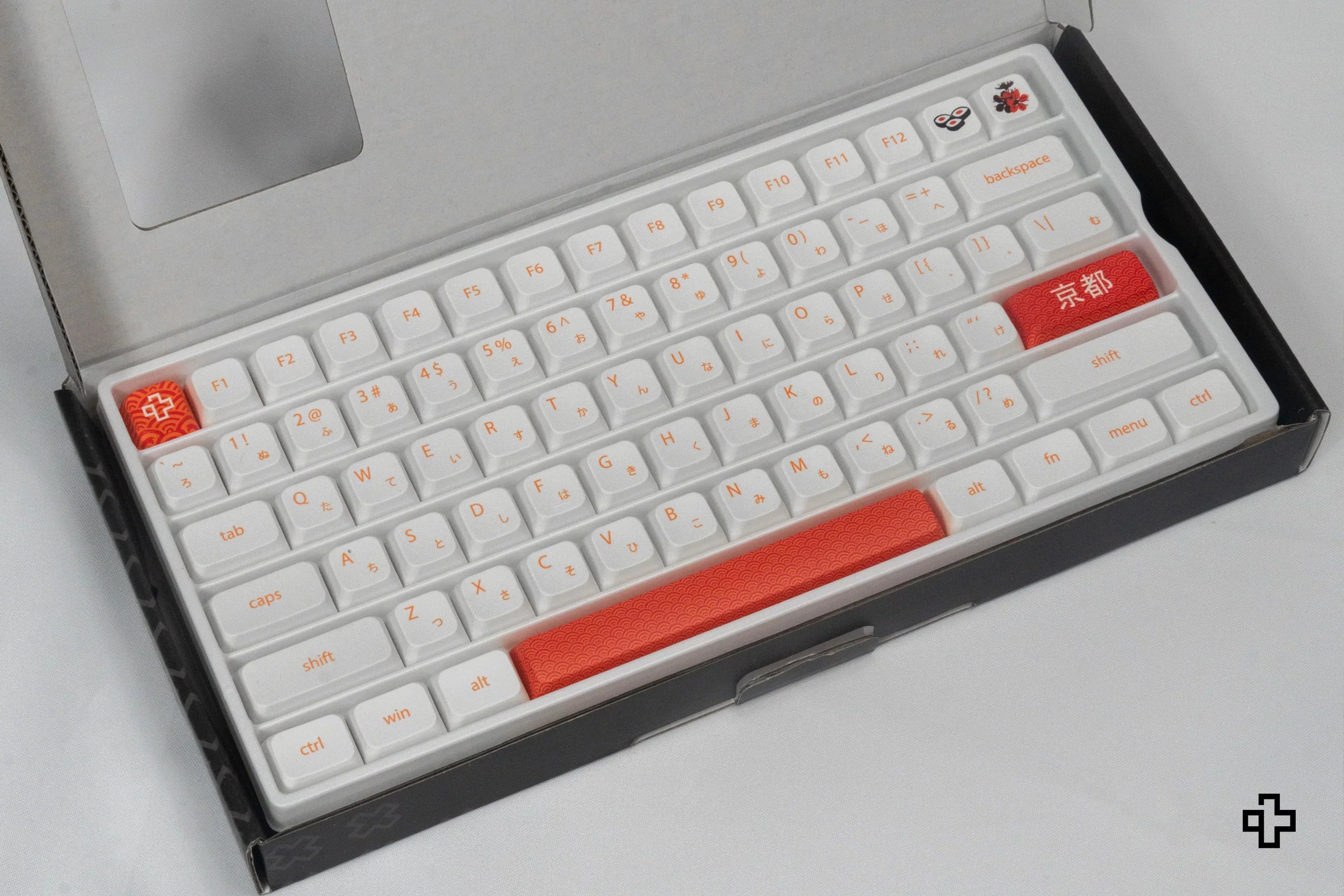 Zestaw keycapów QwertyKey Kyoto profil XDA materiał PBT